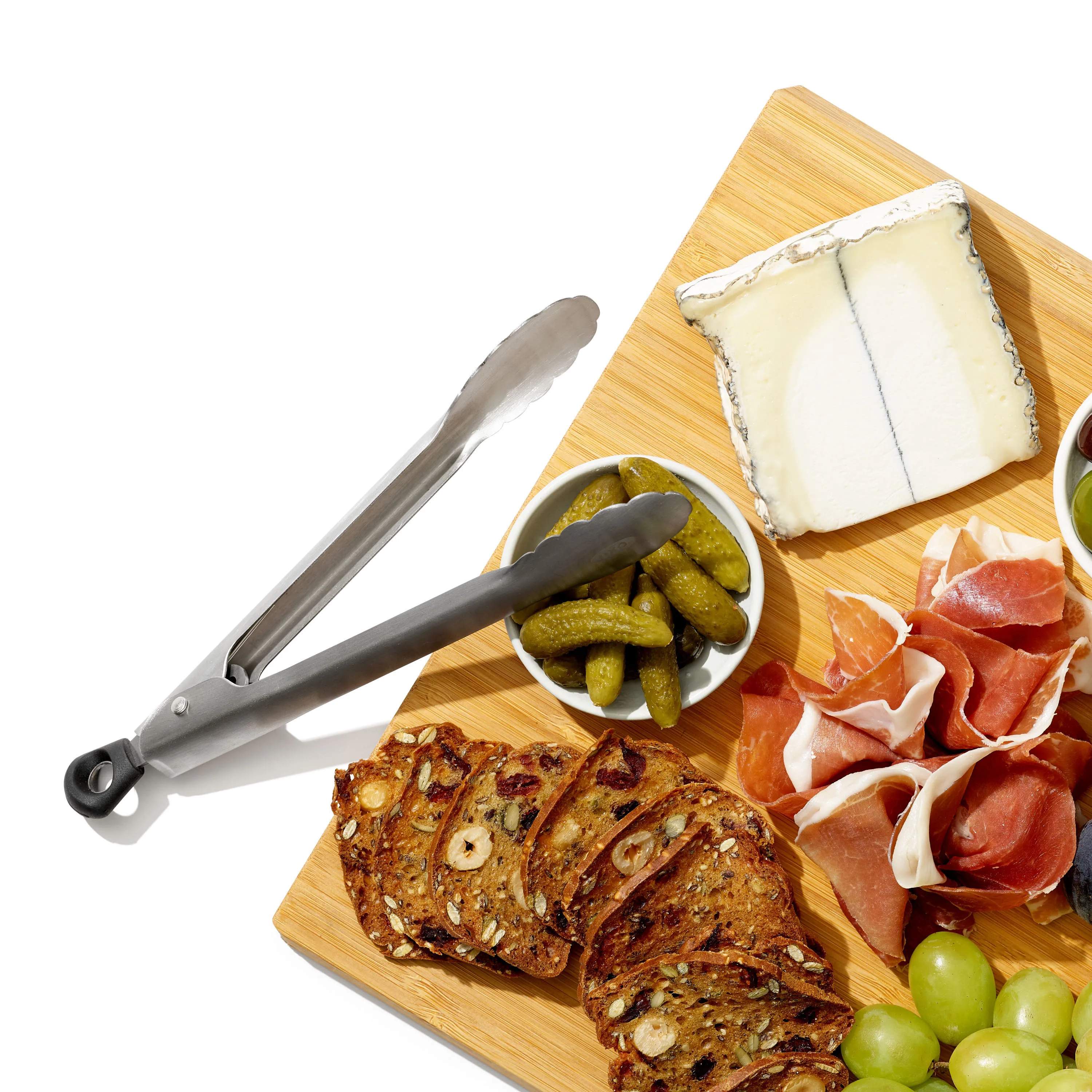 OXO Køkkentænger Serveringstang - 2 stk. i Stål, sort, 2