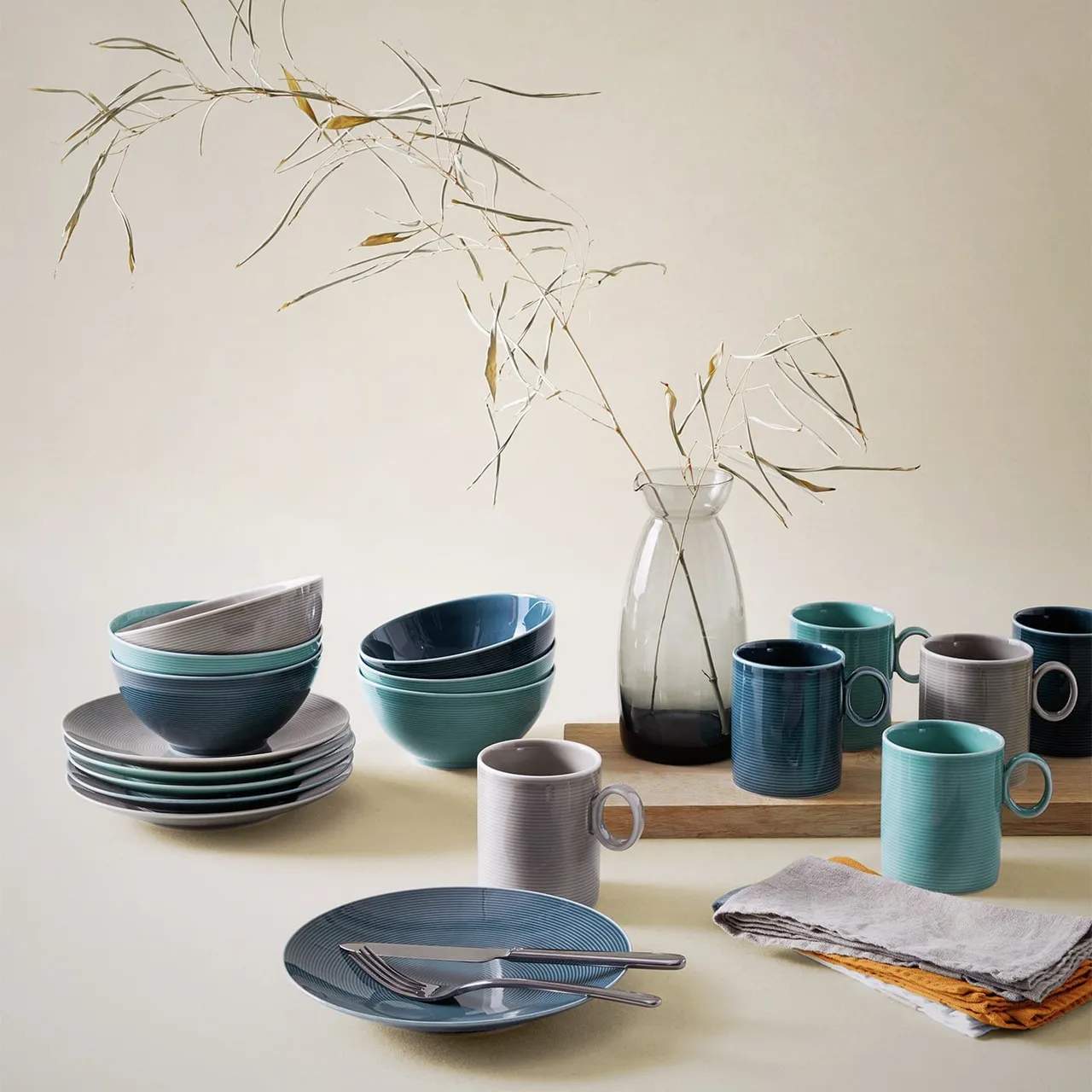 Rosenthal Frokosttallerkener Loft Frokosttallerken i Night Blue, 3