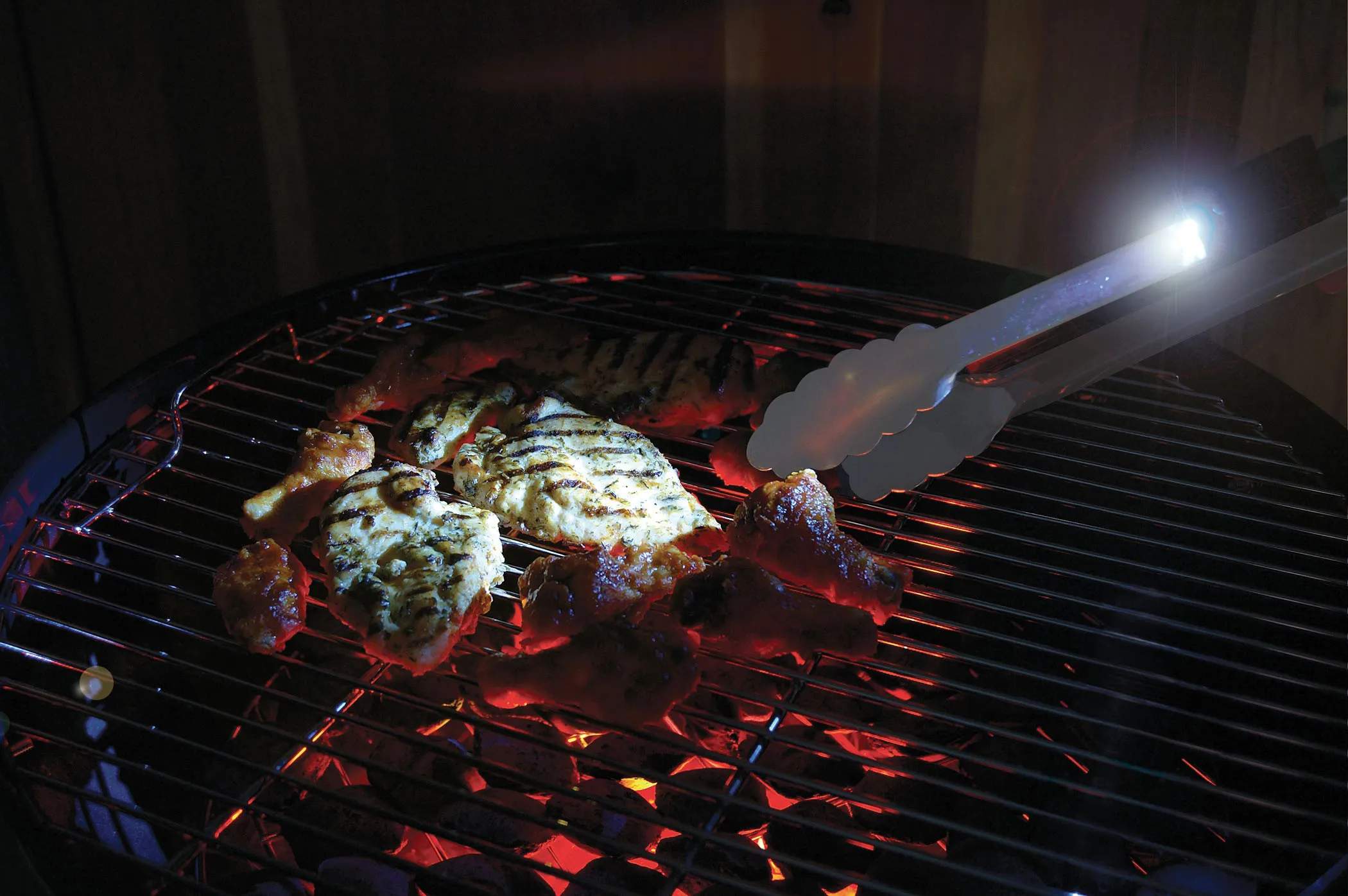 Steven Raichlen Grillredskaber Grilltang i stål, 2