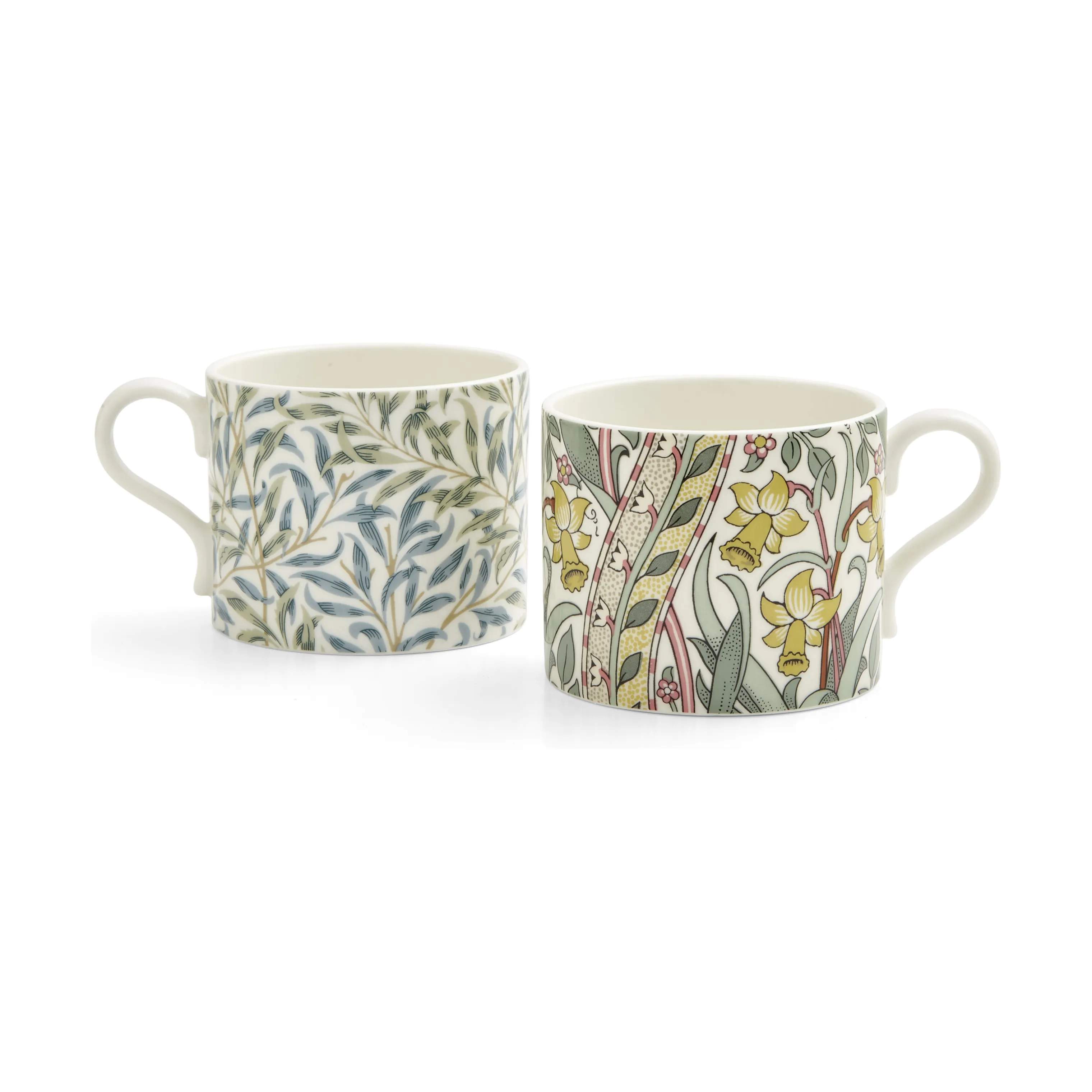 Spode Krus og kopper med hank Morris & Co Krus - 2 stk. i Multifarvet, 1