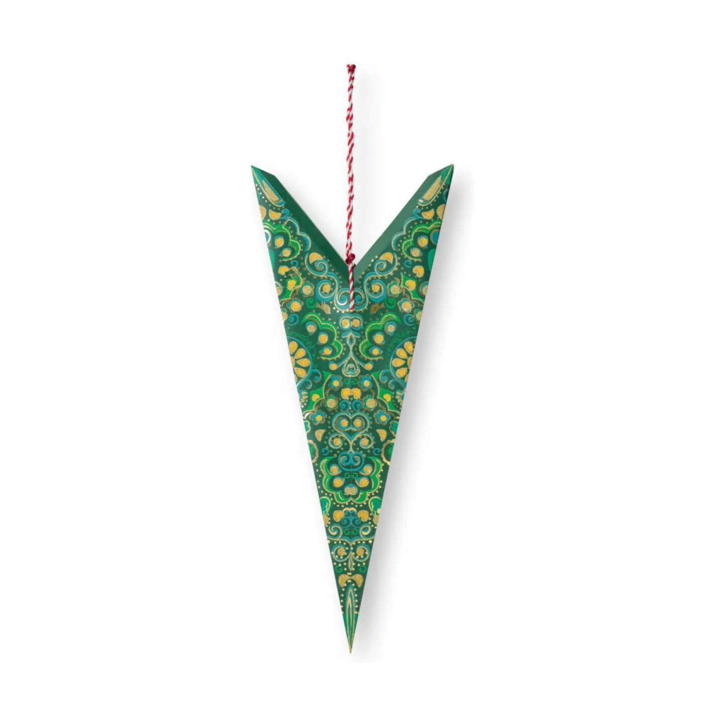 PIP Studio Juleophæng Christmas Julestjerne i Mørkegrøn, 100 cm, 3