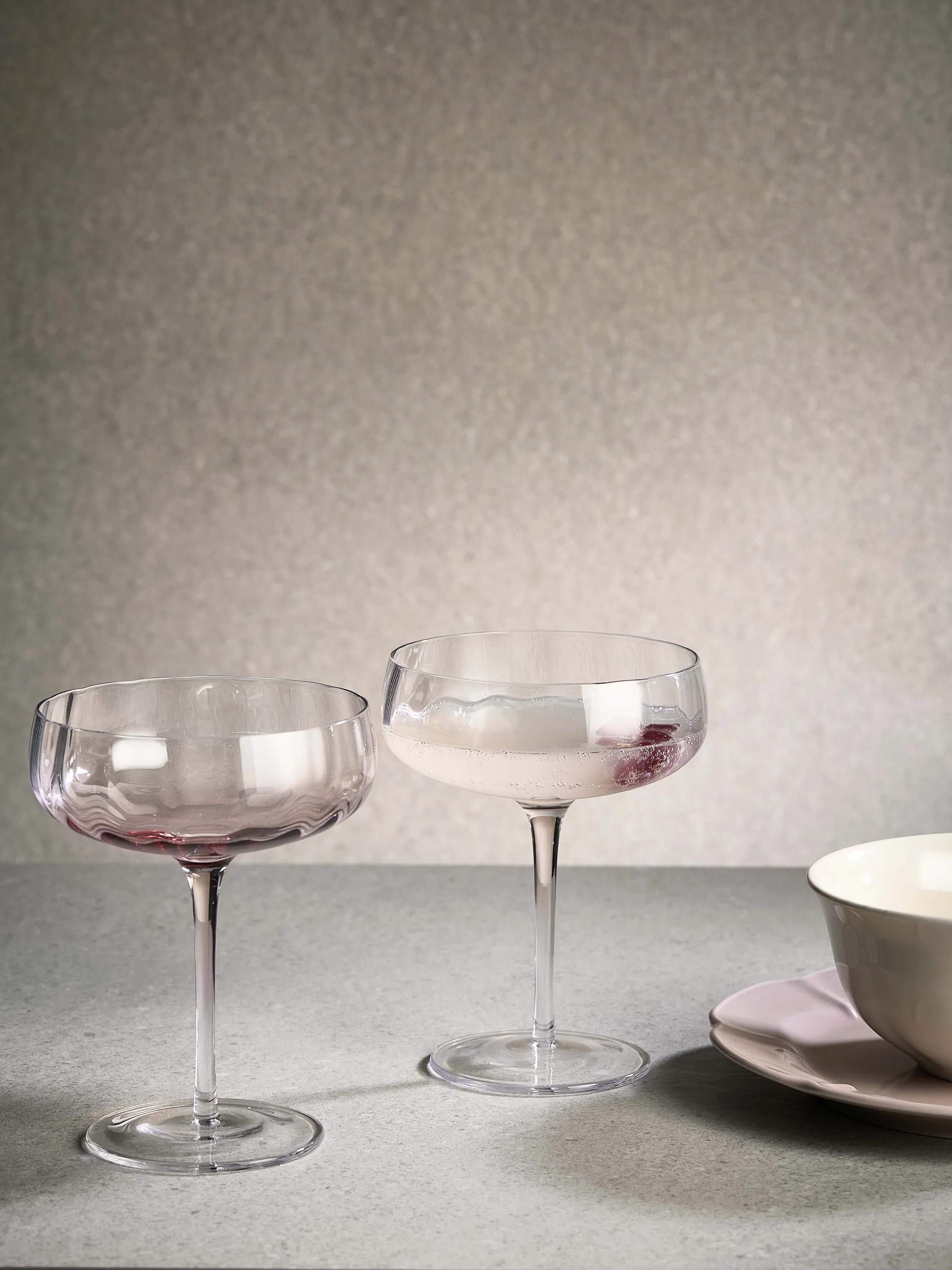 SØHOLM Champagneglas Sonja Champagneglas i Sand, 2