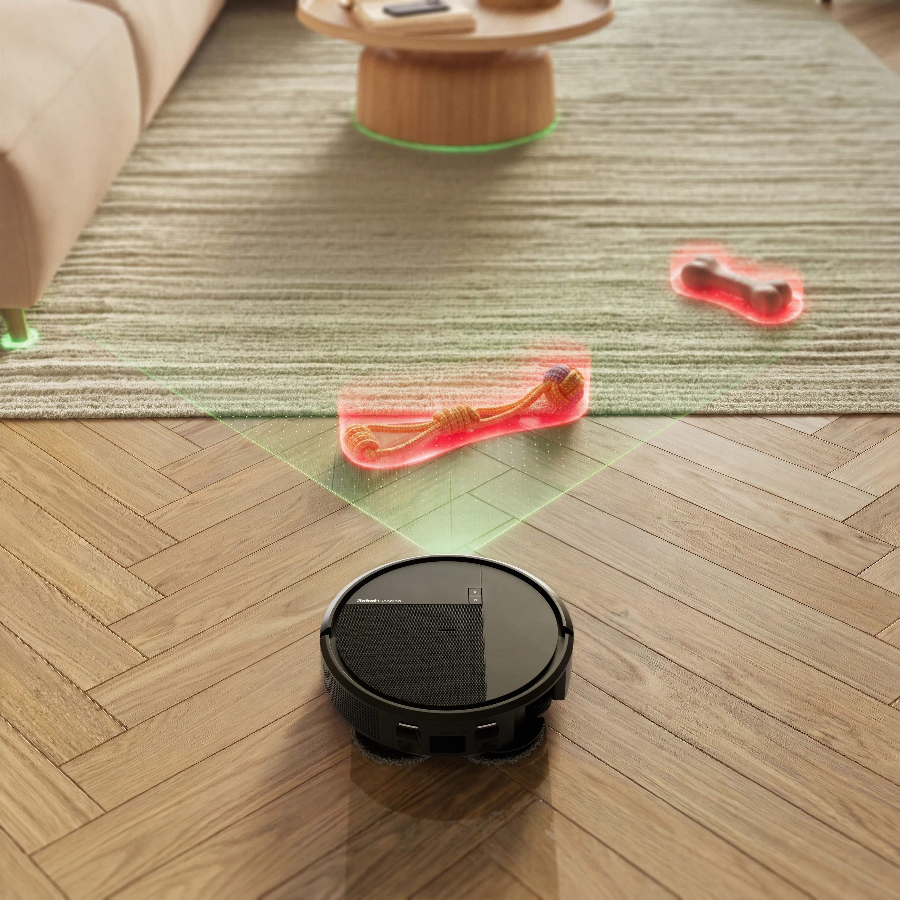 iRobot Robotstøvsugere Roomba Combo Robotstøvsuger 415 i Sort, 2