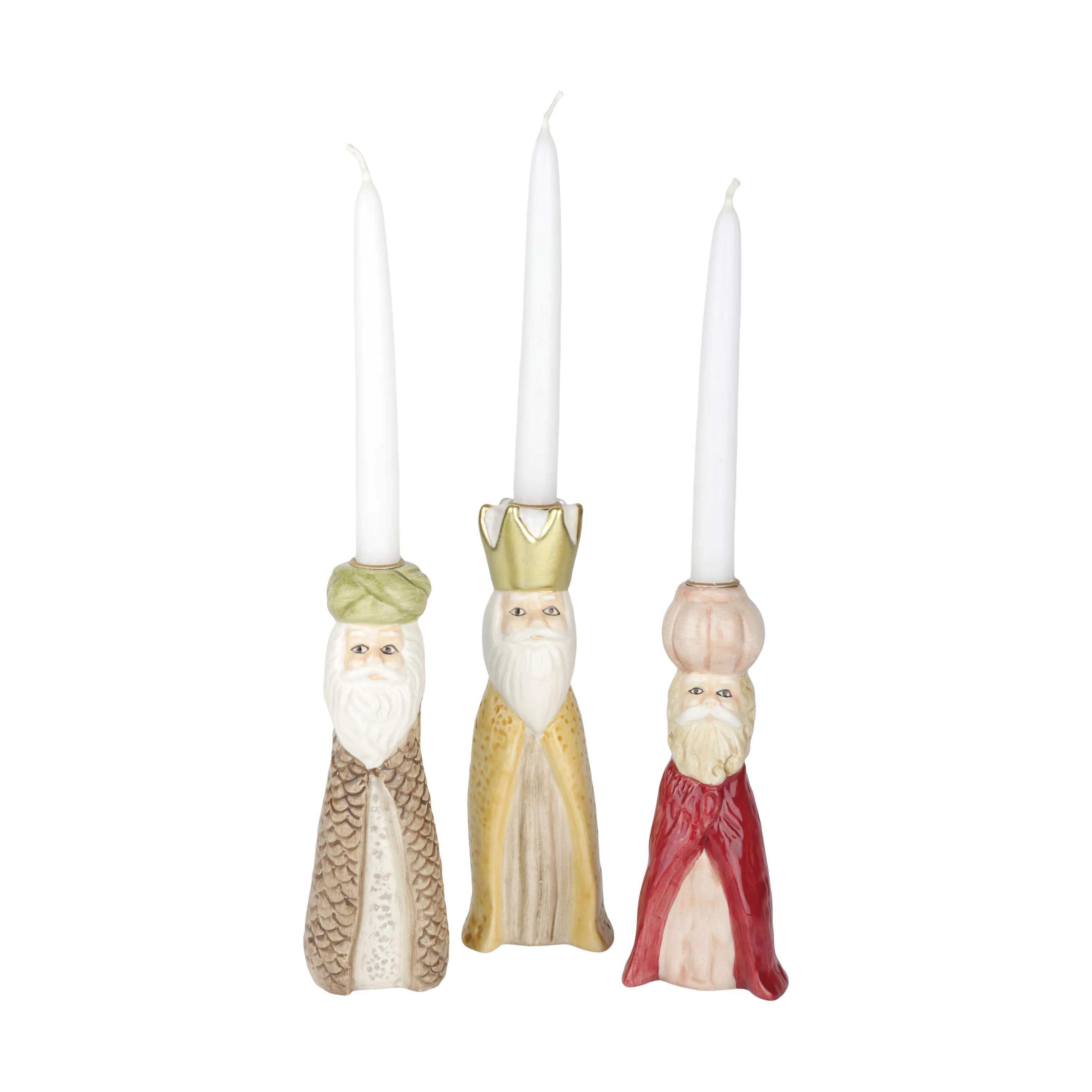 Speedtsberg Jule- og adventsstager Kronelysestage - Kasper i 12 cm, 4