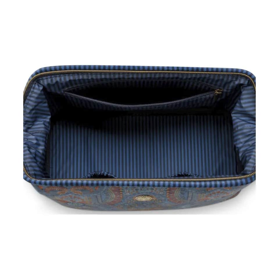 PIP Studio Toilettasker Cooper Kosmetiktaske i Blå 1, H20,7 x B30 cm, 4