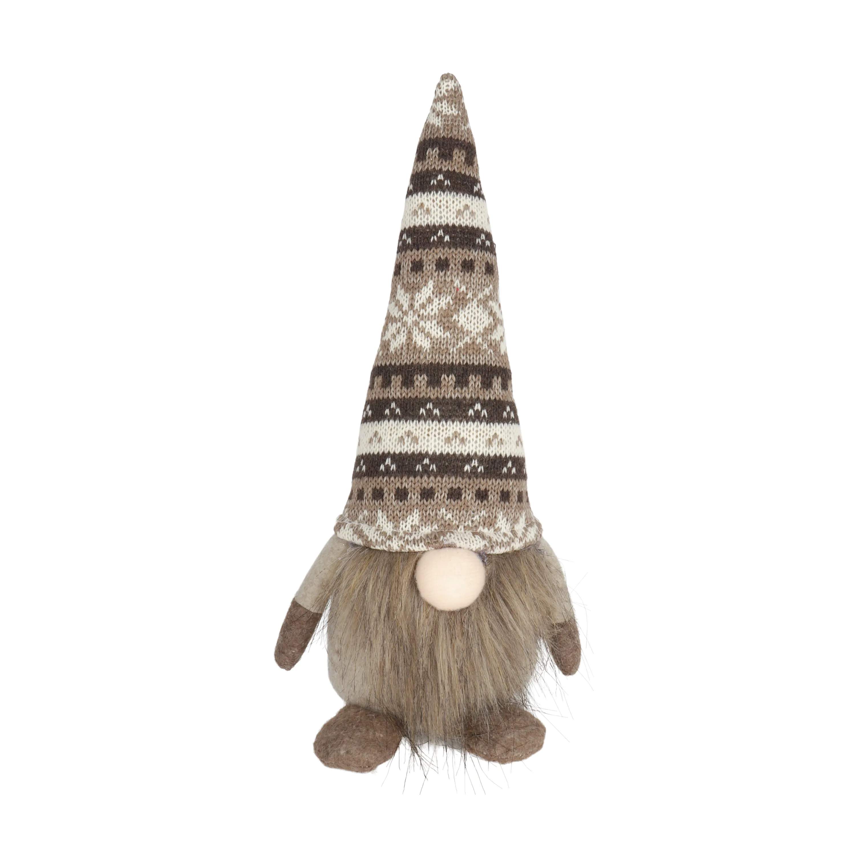 Casa Christmas Julefigurer Nisse i Brun/grå, 1