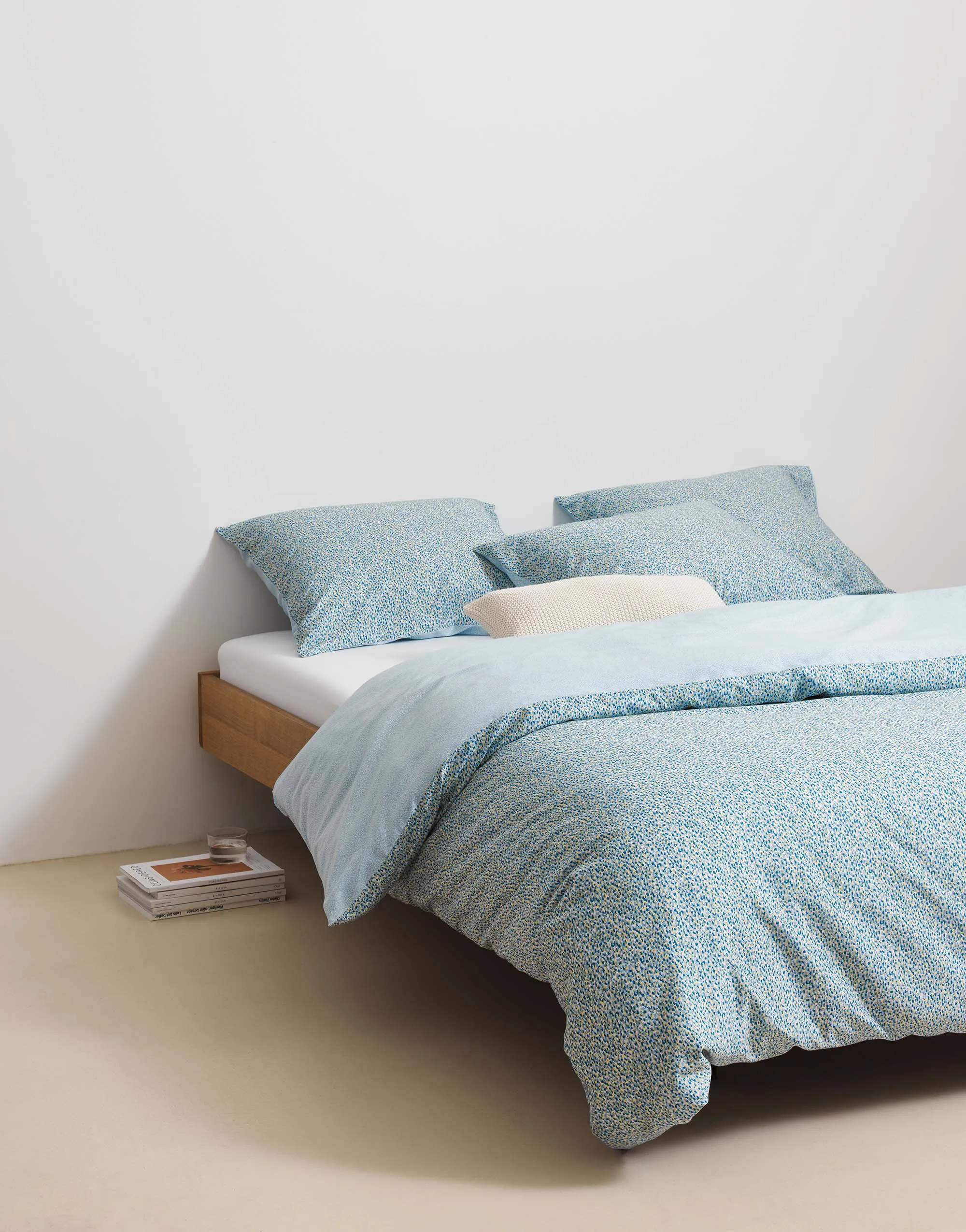 Marc O'Polo Sengetøj Camo Sengetøj i Nordic Blue, B140 x L220 cm, 2