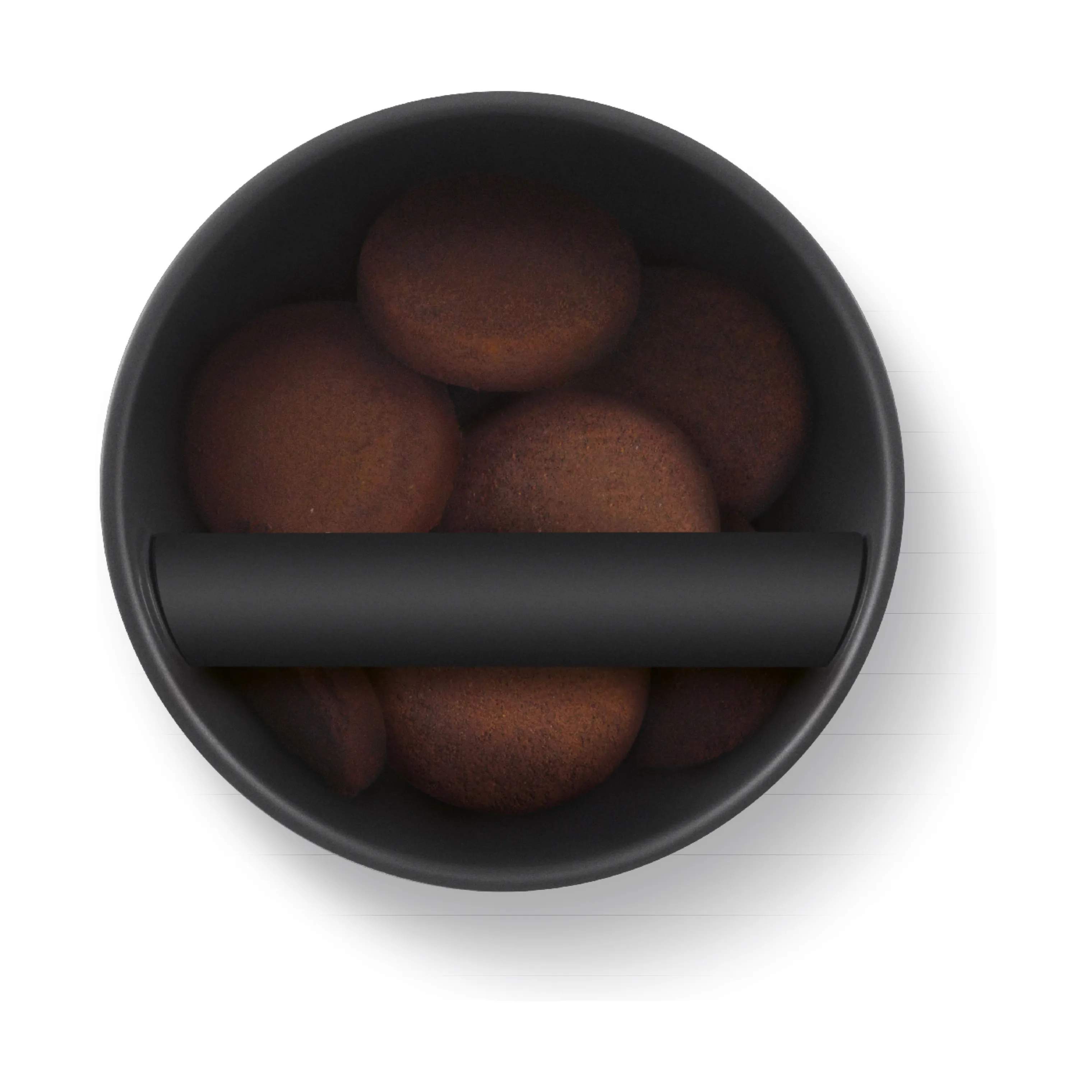 Sage Baristaudstyr Knock Box i Børstet stål, 10 pucks, 3