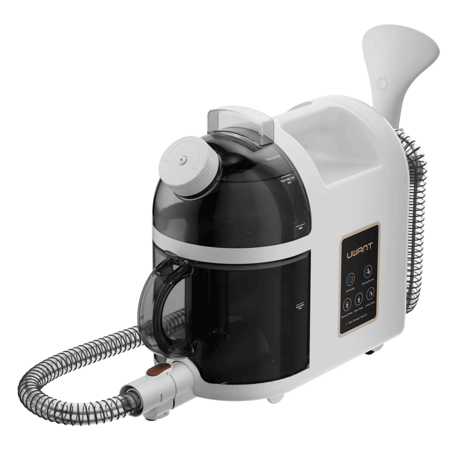 UWANT Dampere B200 Pletrenser i Hvid, 12.000 Pa, 1