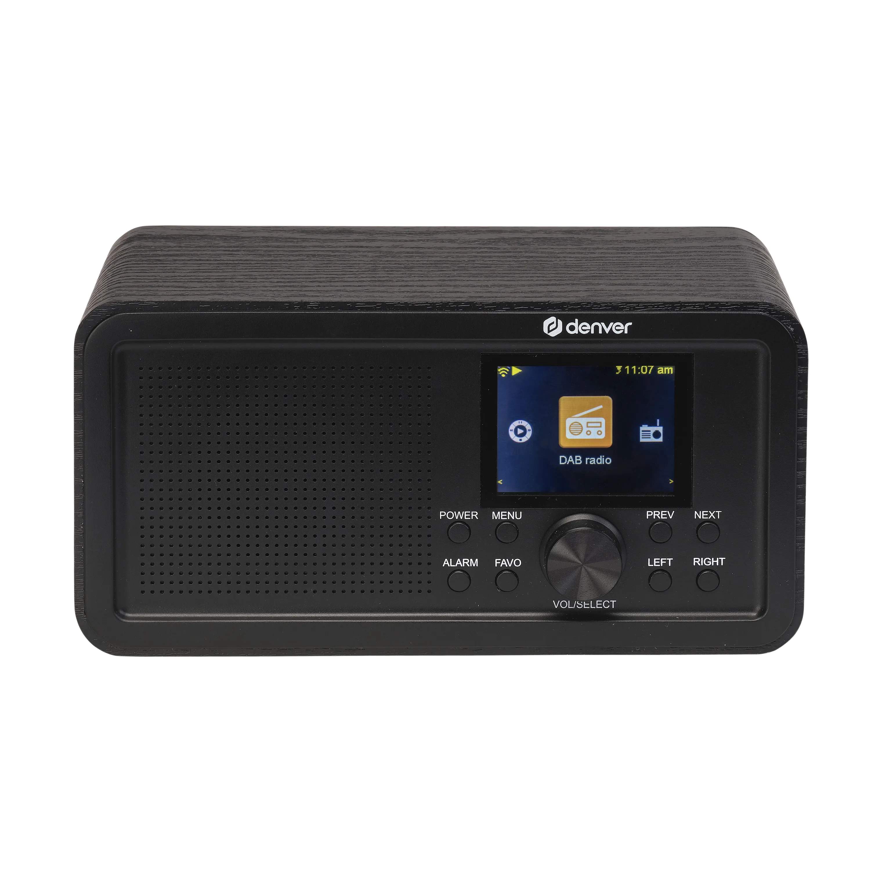 Denver Højtalere og hovedtelefoner DAB Radio i Sort, 1