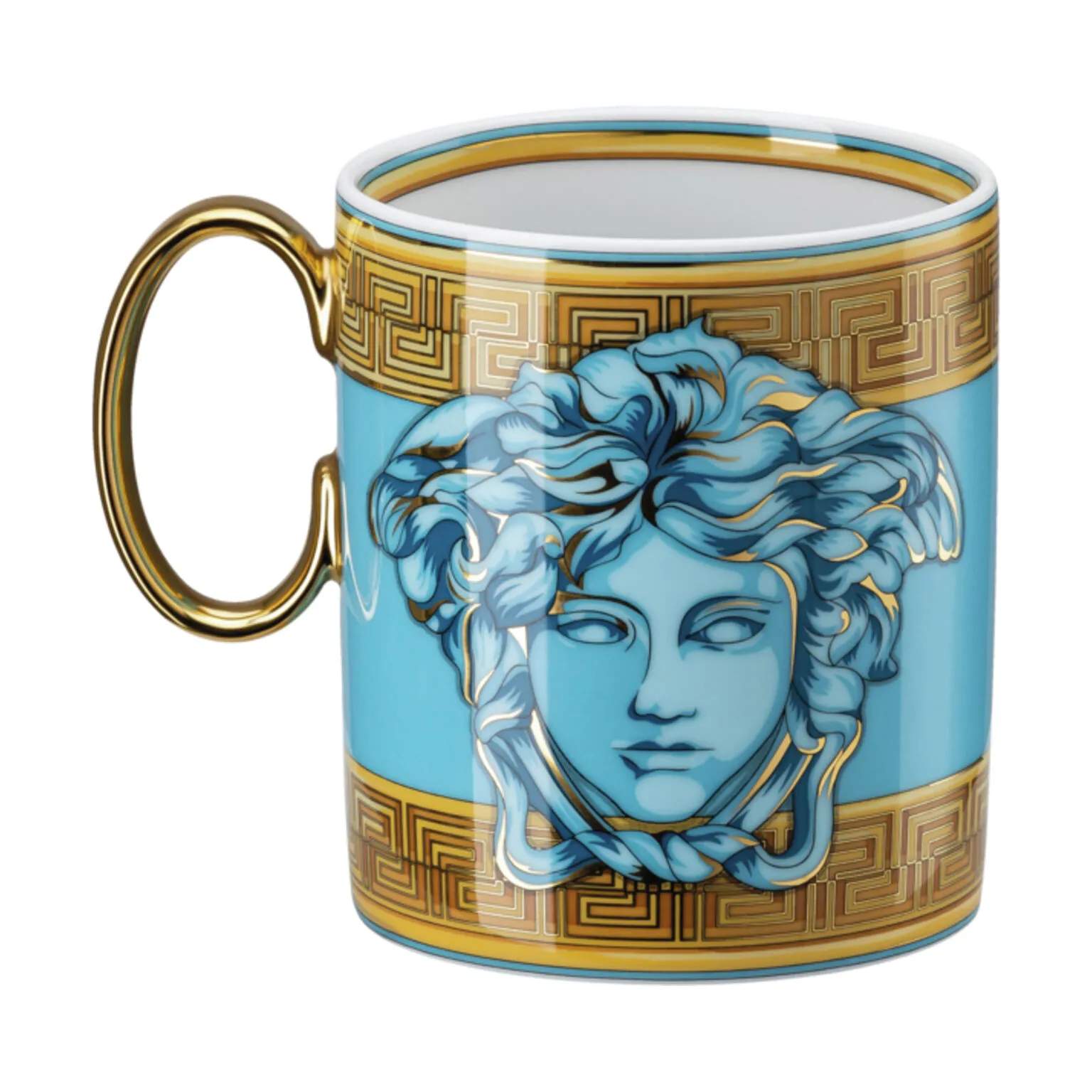 Versace Krus og kopper med hank Blue Coin Krus i Grøn, 2
