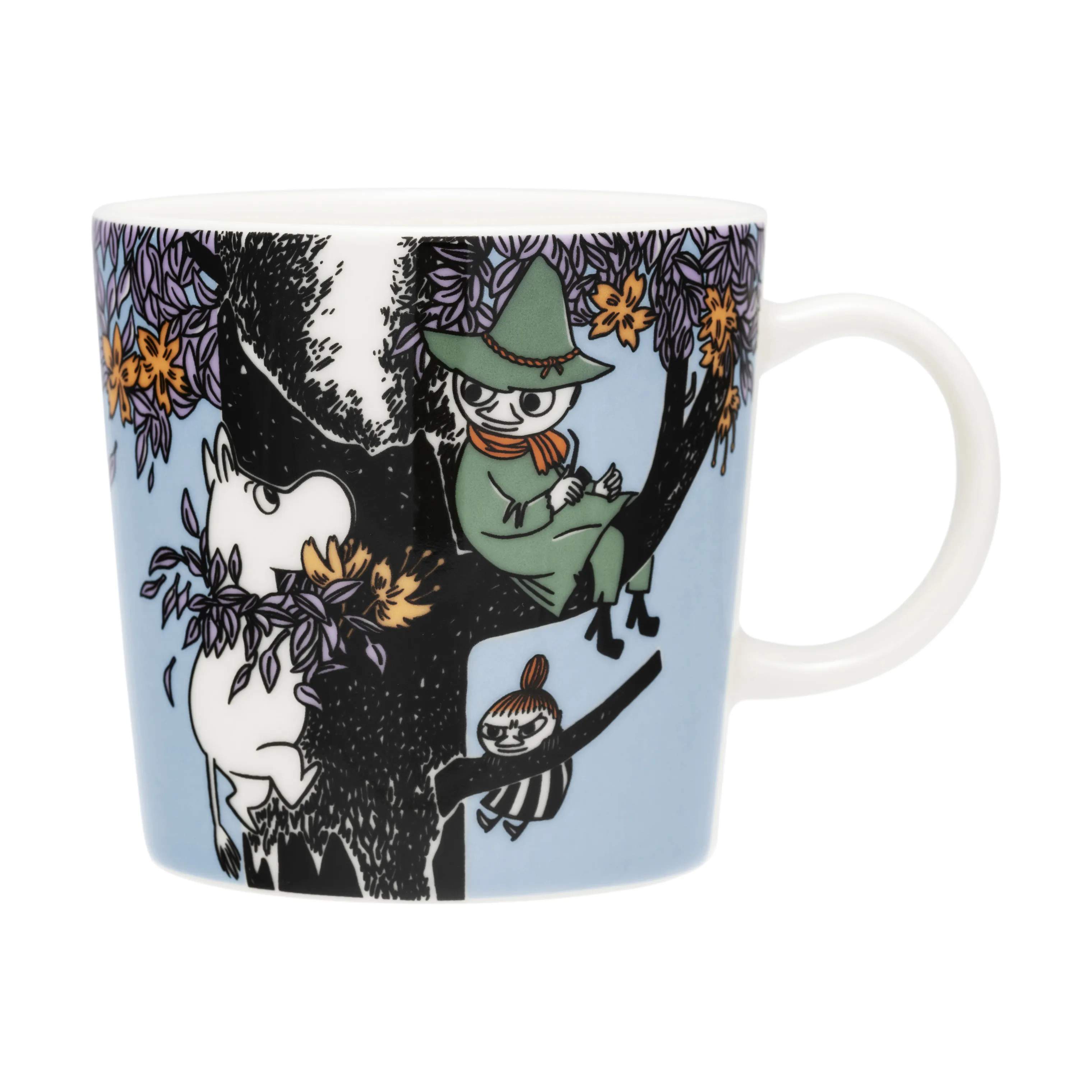 Moomin Arabia Krus og kopper med hank Mumi Arabia Krus - Venner i Blå/venner, 30 cl, 2