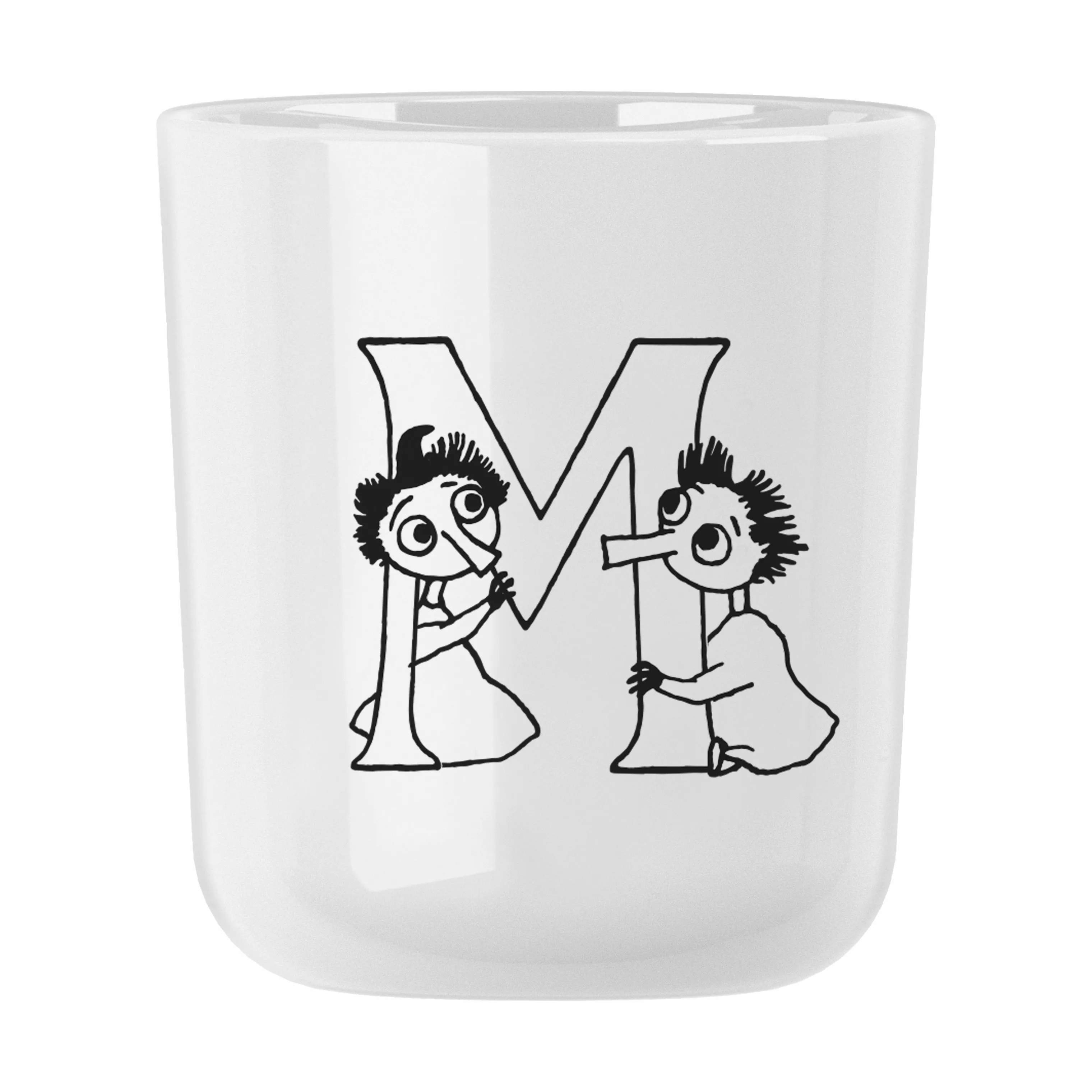 M kop, hvid, large