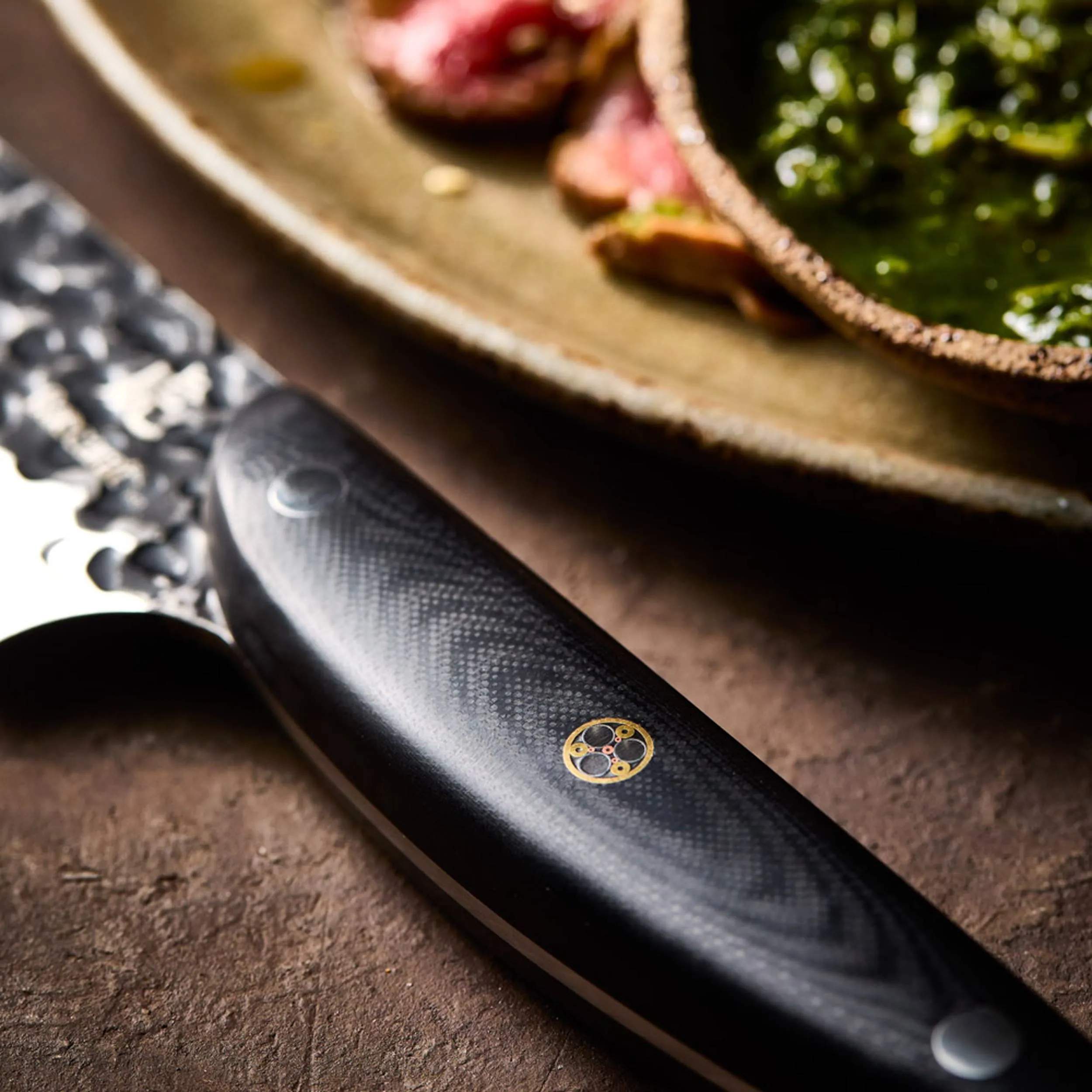 THE CUSTOM CHEF™ Kokkeknive Cuisine::pro Kuro Kiba Cuisine::pro® Kuroi Kiba™ Kokkekniv i Black, 4