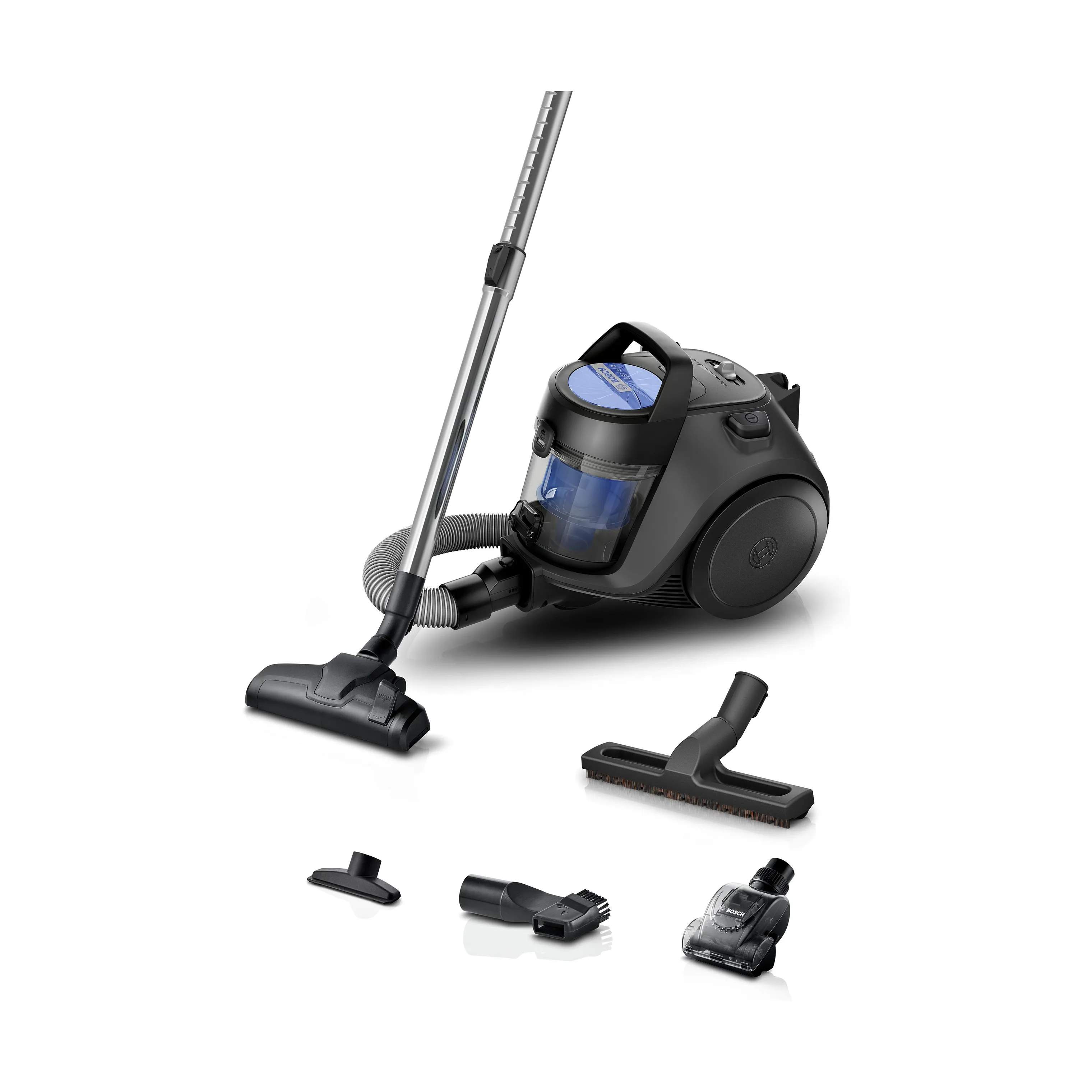 Bosch Støvsugere Serie 2 Støvsuger BGS05BA2HT i Sort/blå, 1