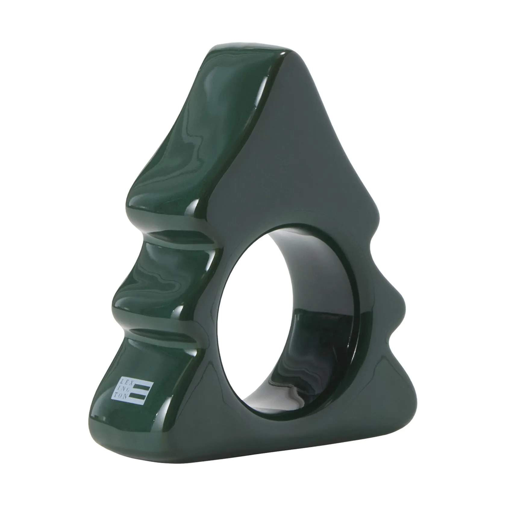 Lexington Servietringe og -holdere Holiday Collection 2025 Træ Servietring i Green, 4