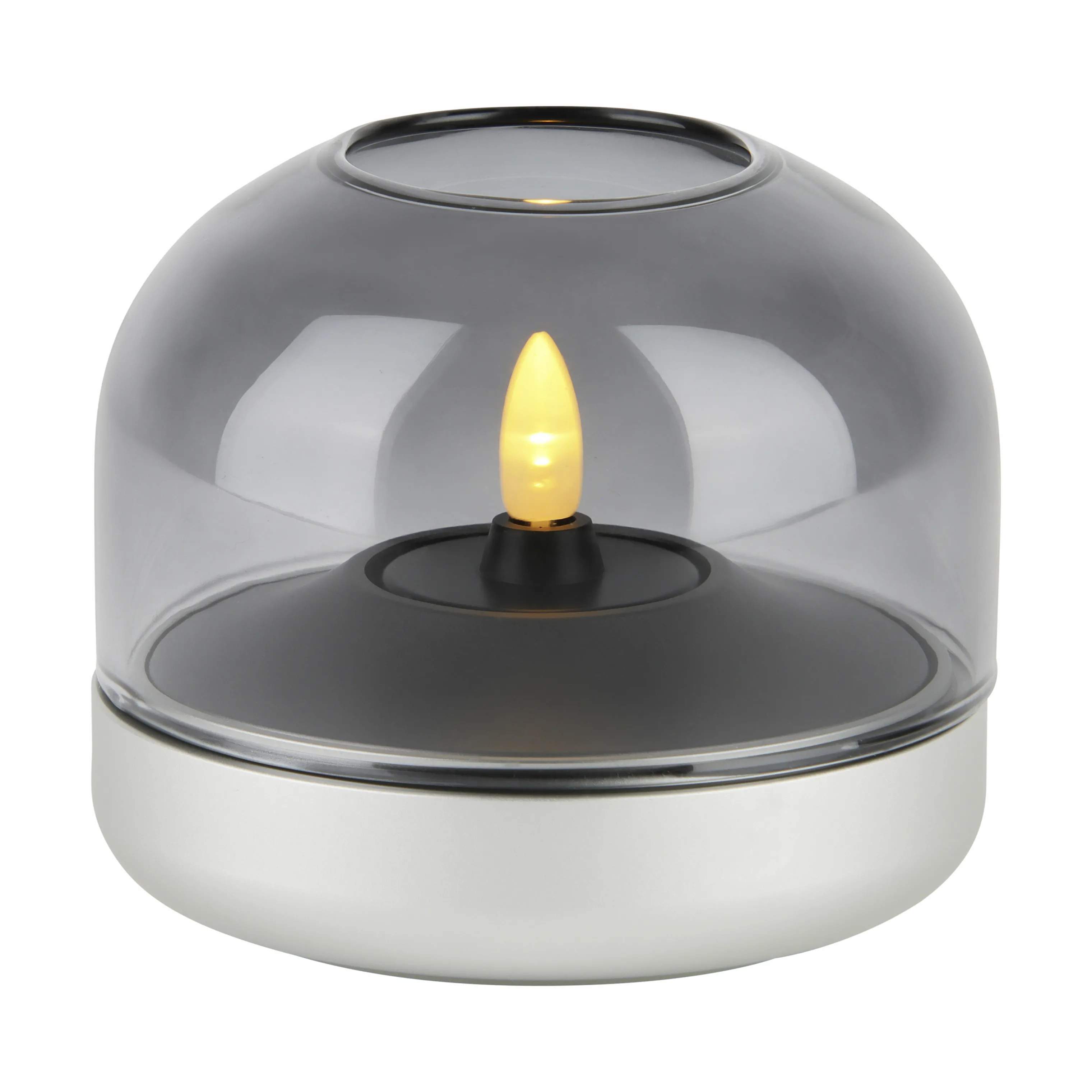 KOODUU Fyrfadsstage Glow 8 Fyrfadsstage i Frosted silver, 2