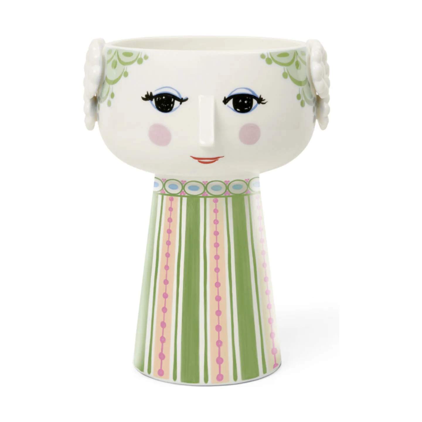 Bjørn Wiinblad Vaser Eva Vase i Grøn, 5