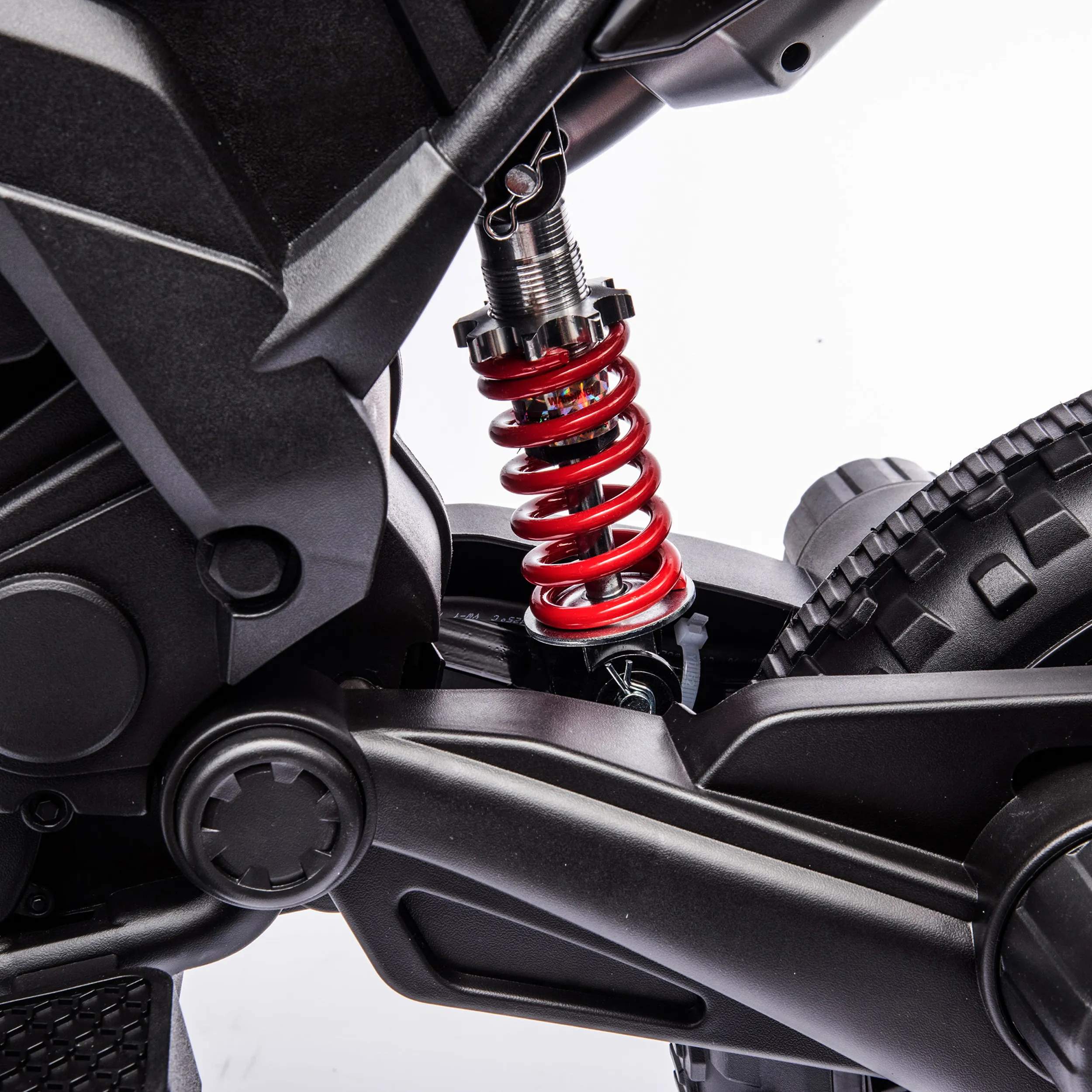 NORDIC PLAY Speed El-biler til børn Elektrisk motorcykel Aprilia i Sort, 2