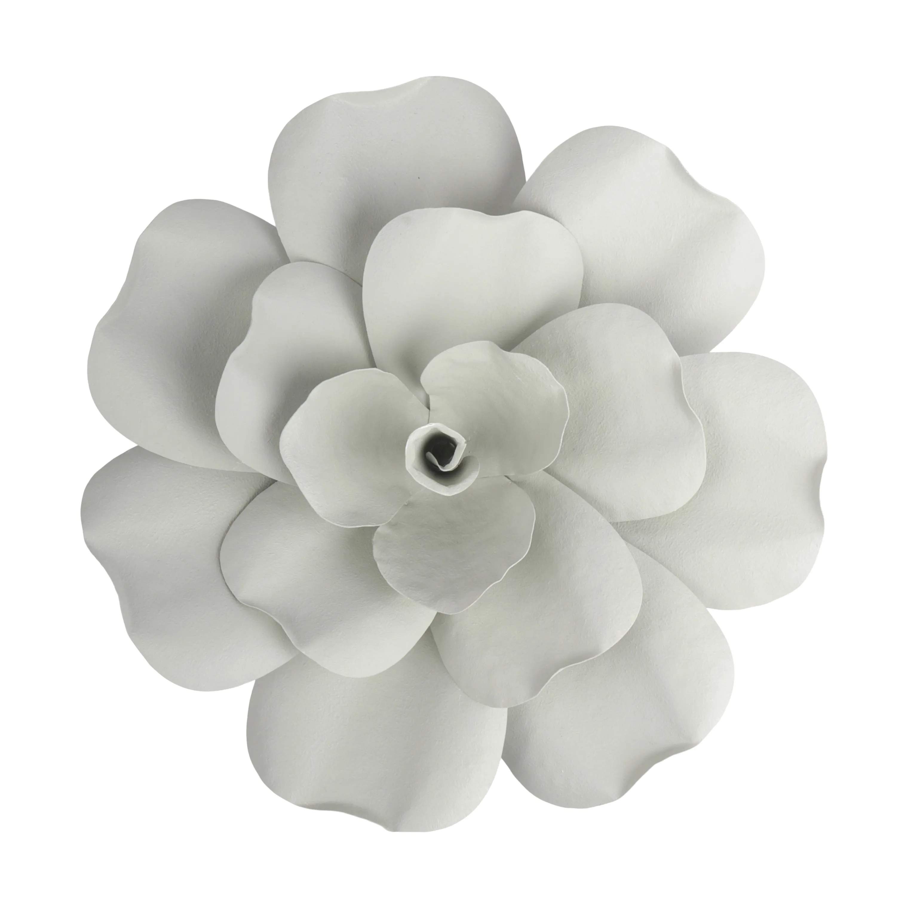 CASA Living Vægdekoration Metal Blomst i Sart grøn, 1