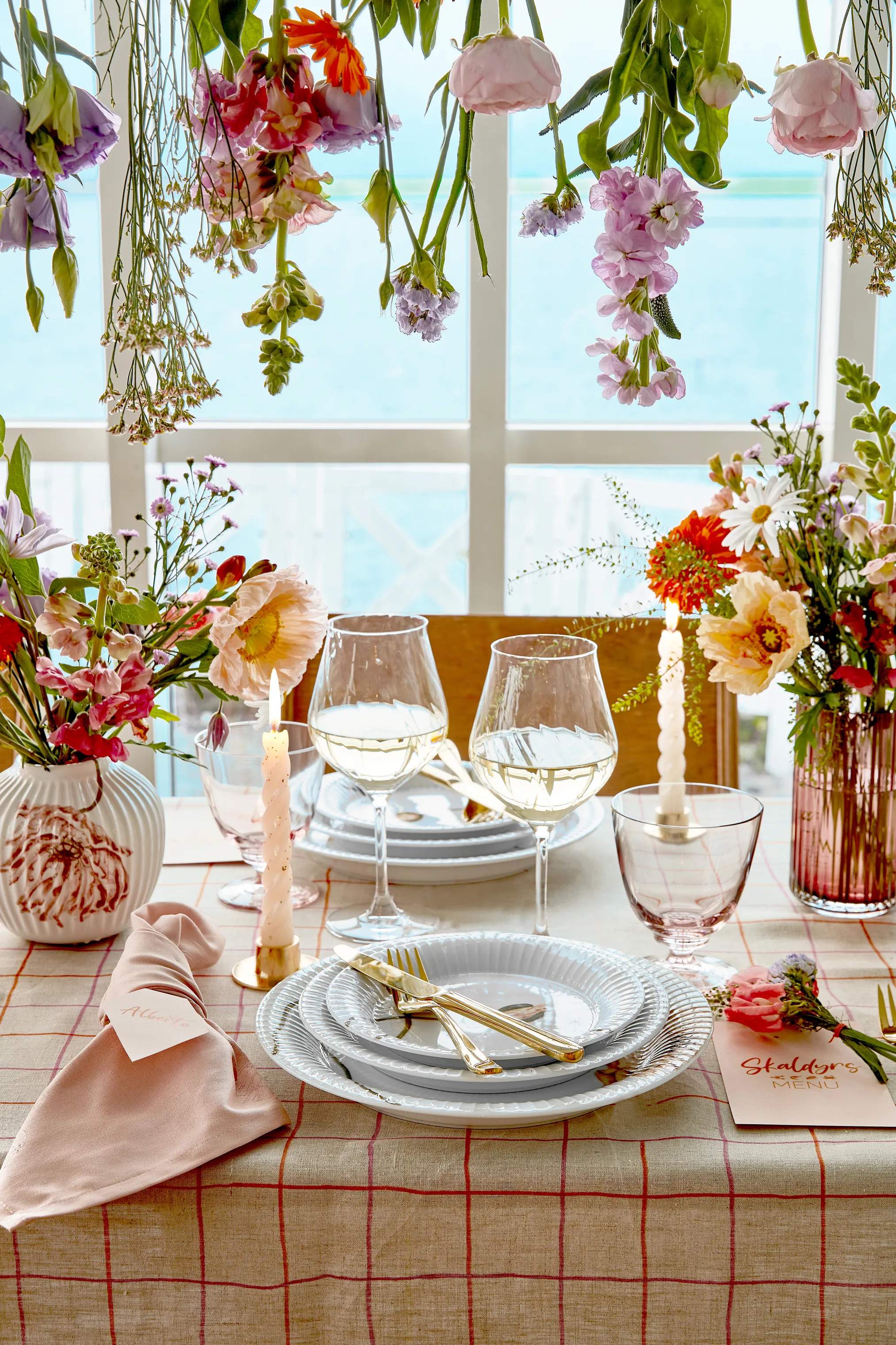 Kähler Vaser Hammershøi Poppy Vase i Hvid, 13 cm, 6