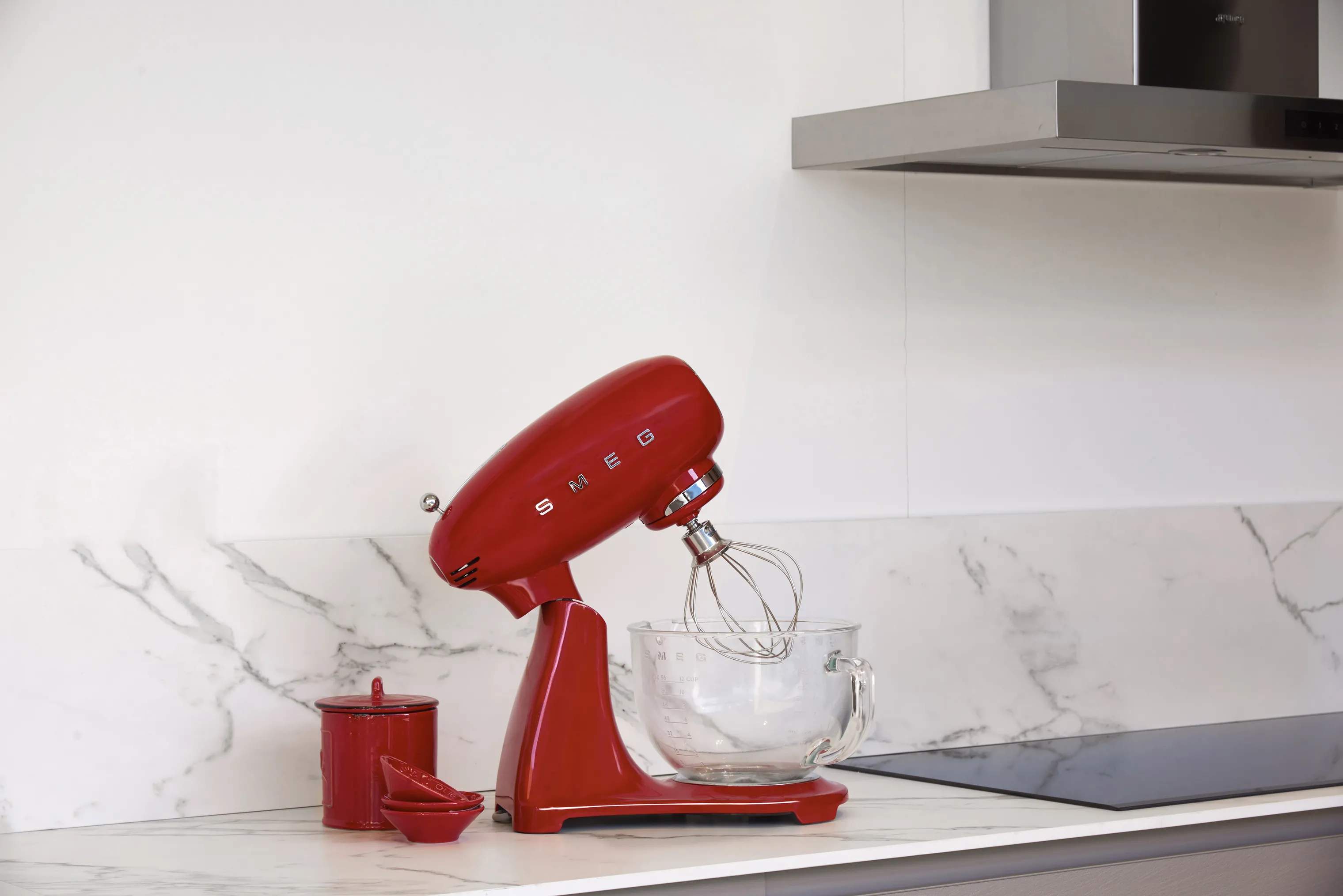 Smeg Tilbehør til røremaskiner 50's Style Piskeris i Stål, 3