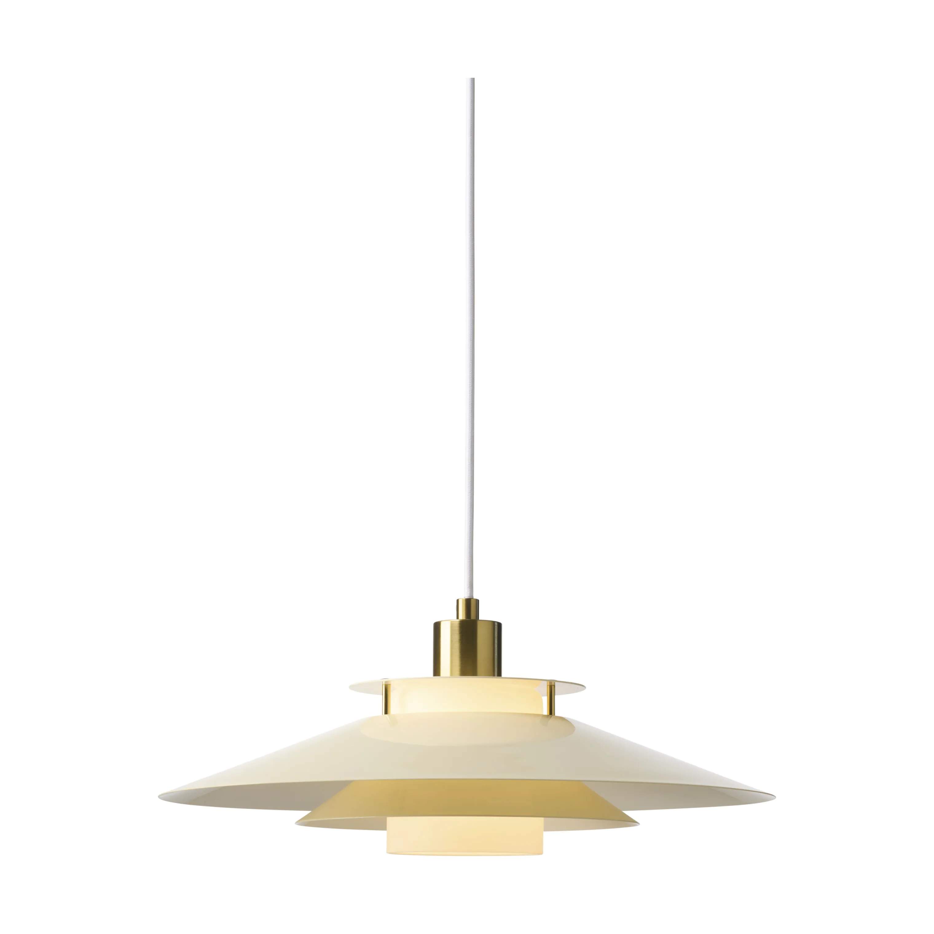 Halo Design Pendler Rivoli Pendel i Creme , 40 cm, 1