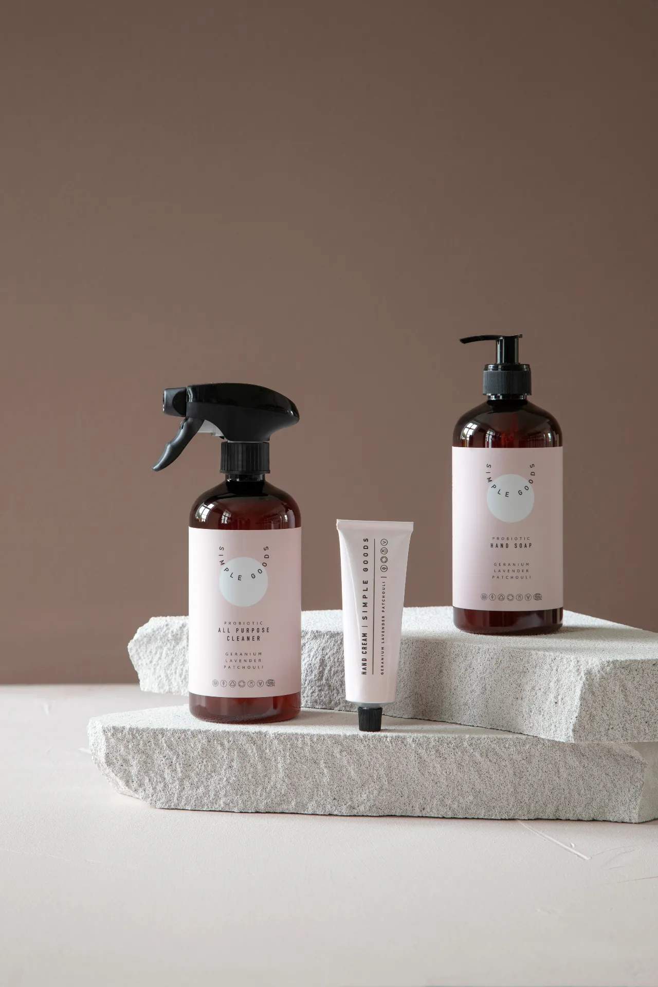 Simple Goods Håndcreme Grapefruit Håndcreme i Geranium/lavendel/patchouli, 2