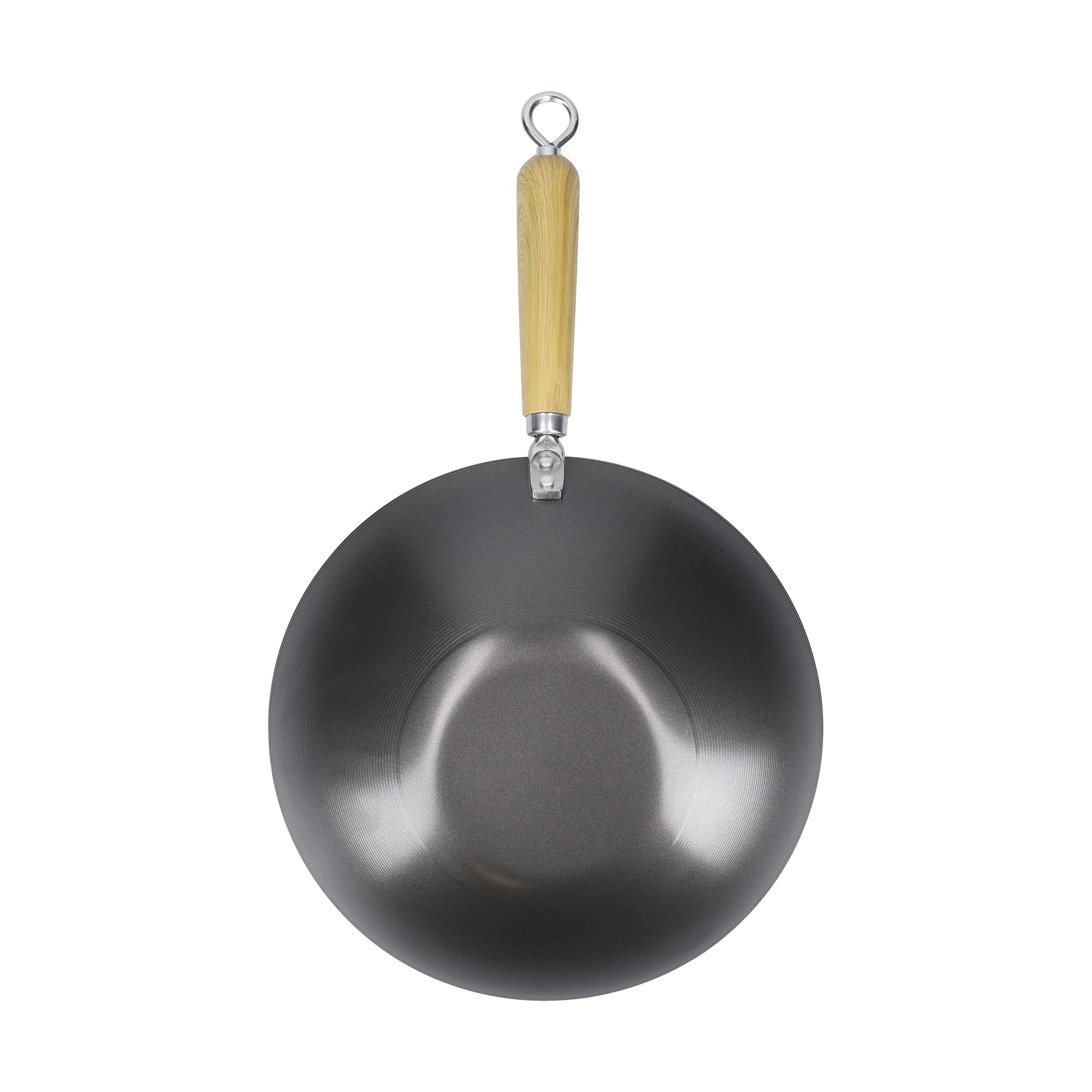 KitchenCraft Wokpander World of Flavours Wok i Sort, 4
