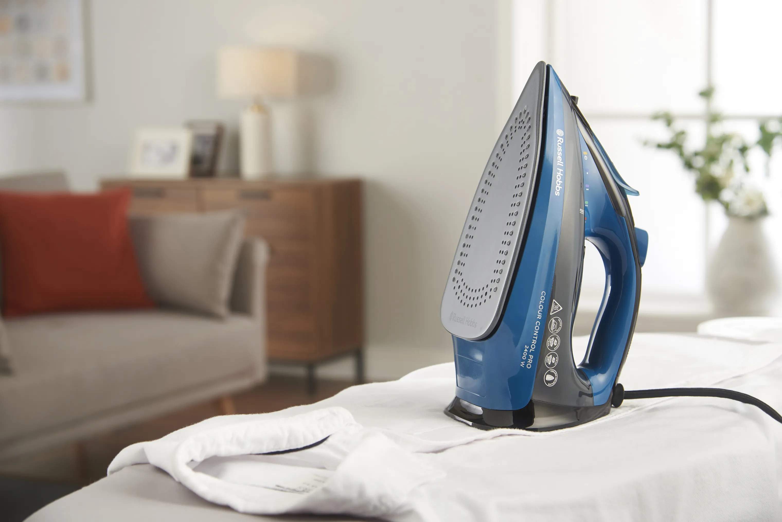 Russell Hobbs Strygejern Colour Control Pro Strygejern i Turkis/Sort, 2