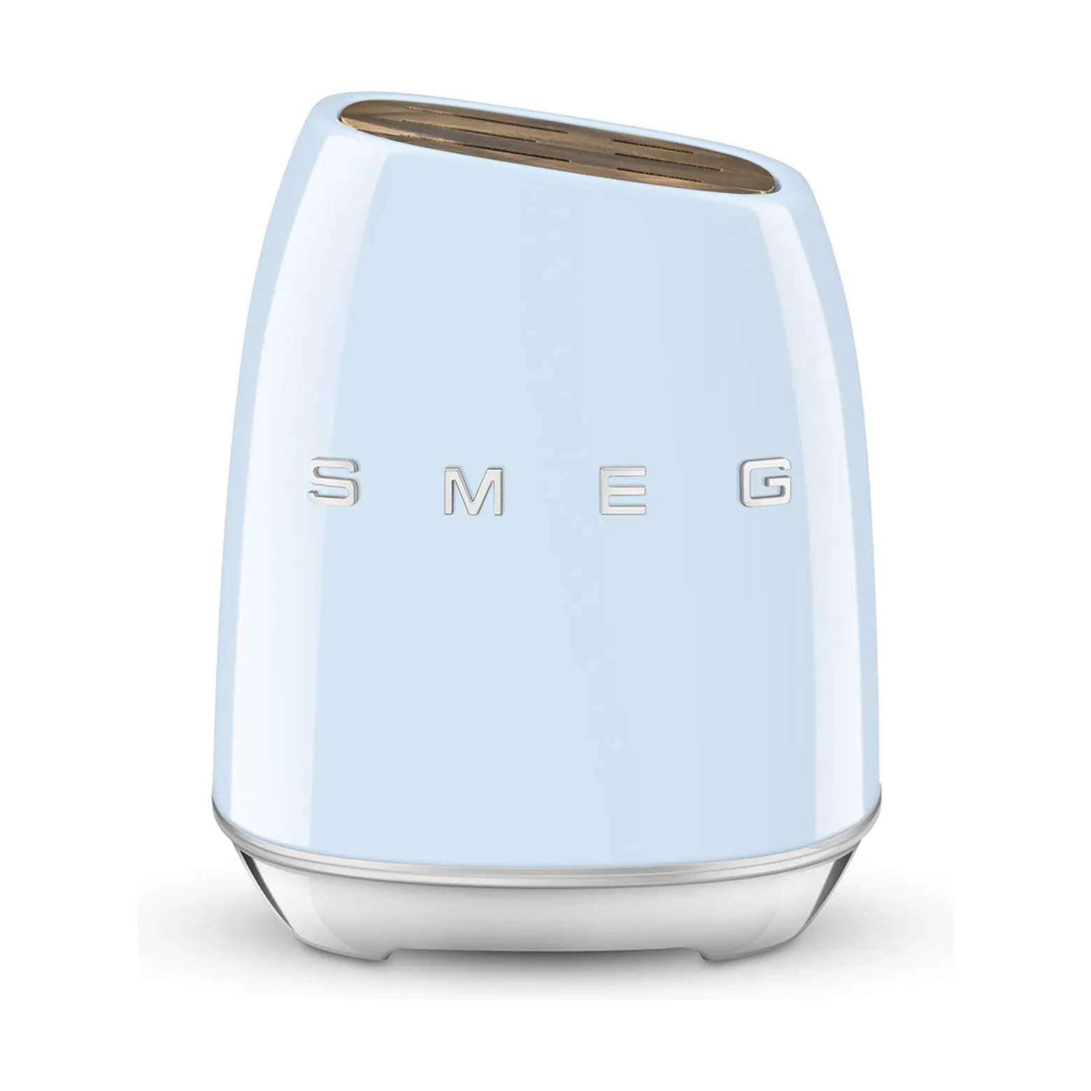 Smeg Knivblokke med knive 50's Style Knivbloksæt - 7 dele i Pastelblå, 2