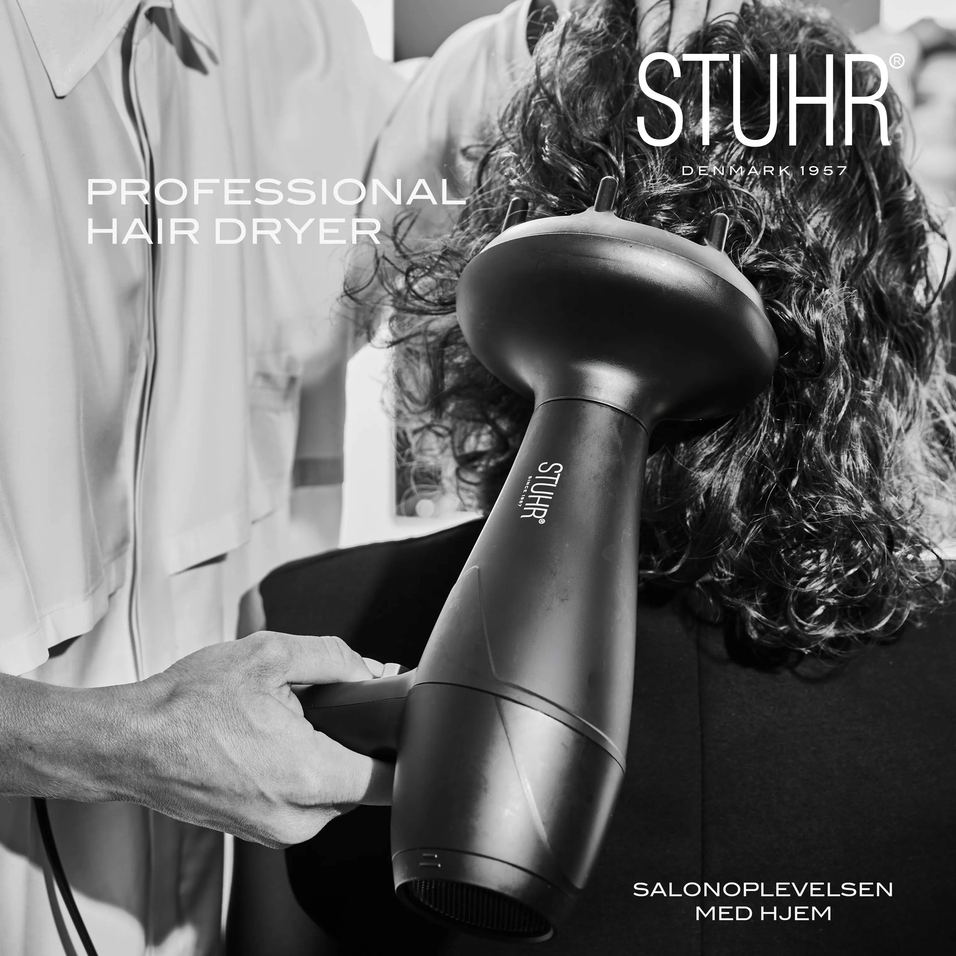 Stuhr Hårtørrere Stuhr Professional Professional Hårtørrer i Sort, 5