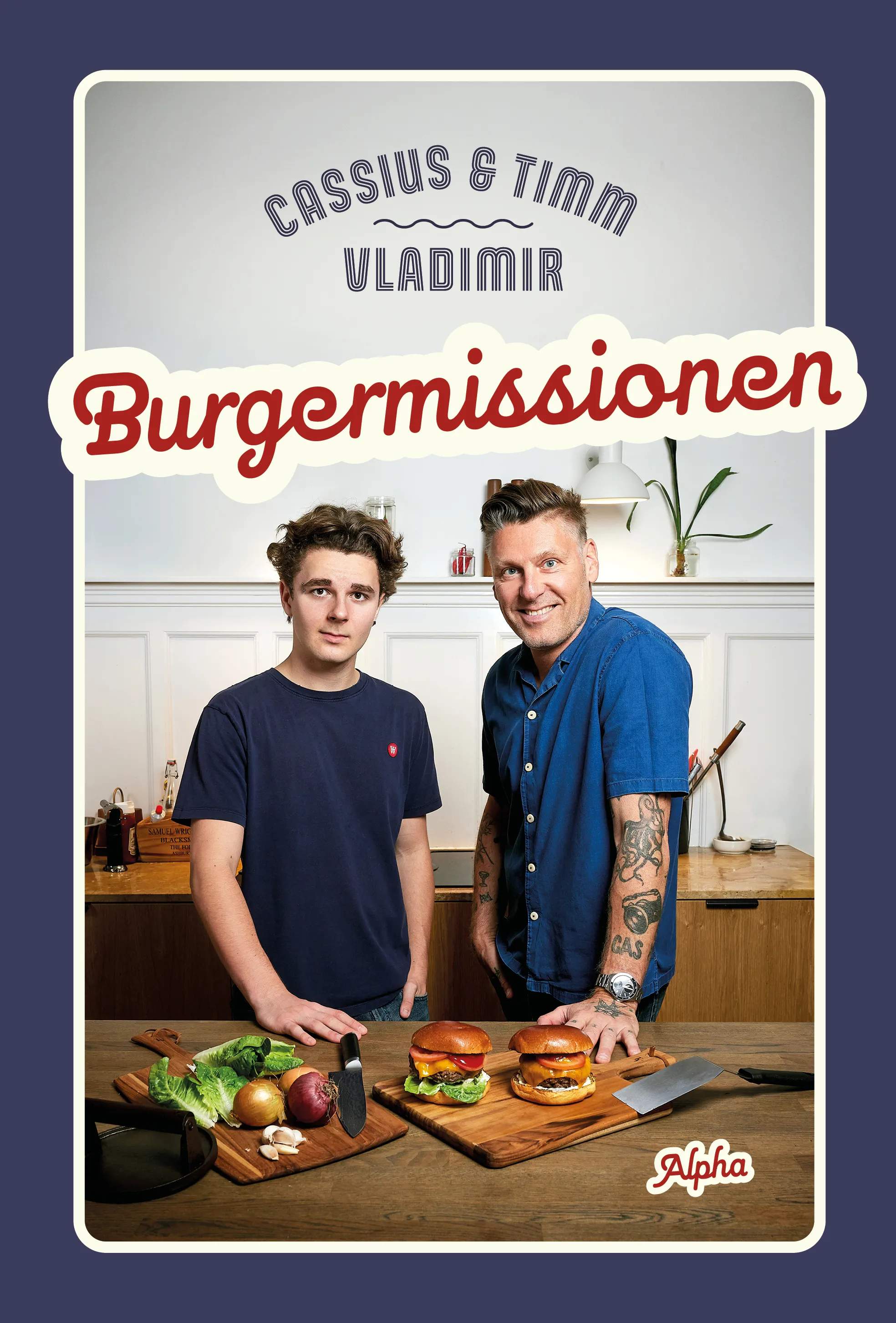 Timm Vladimir Kitchen Kogebøger Burgermissionen i Blå, 1
