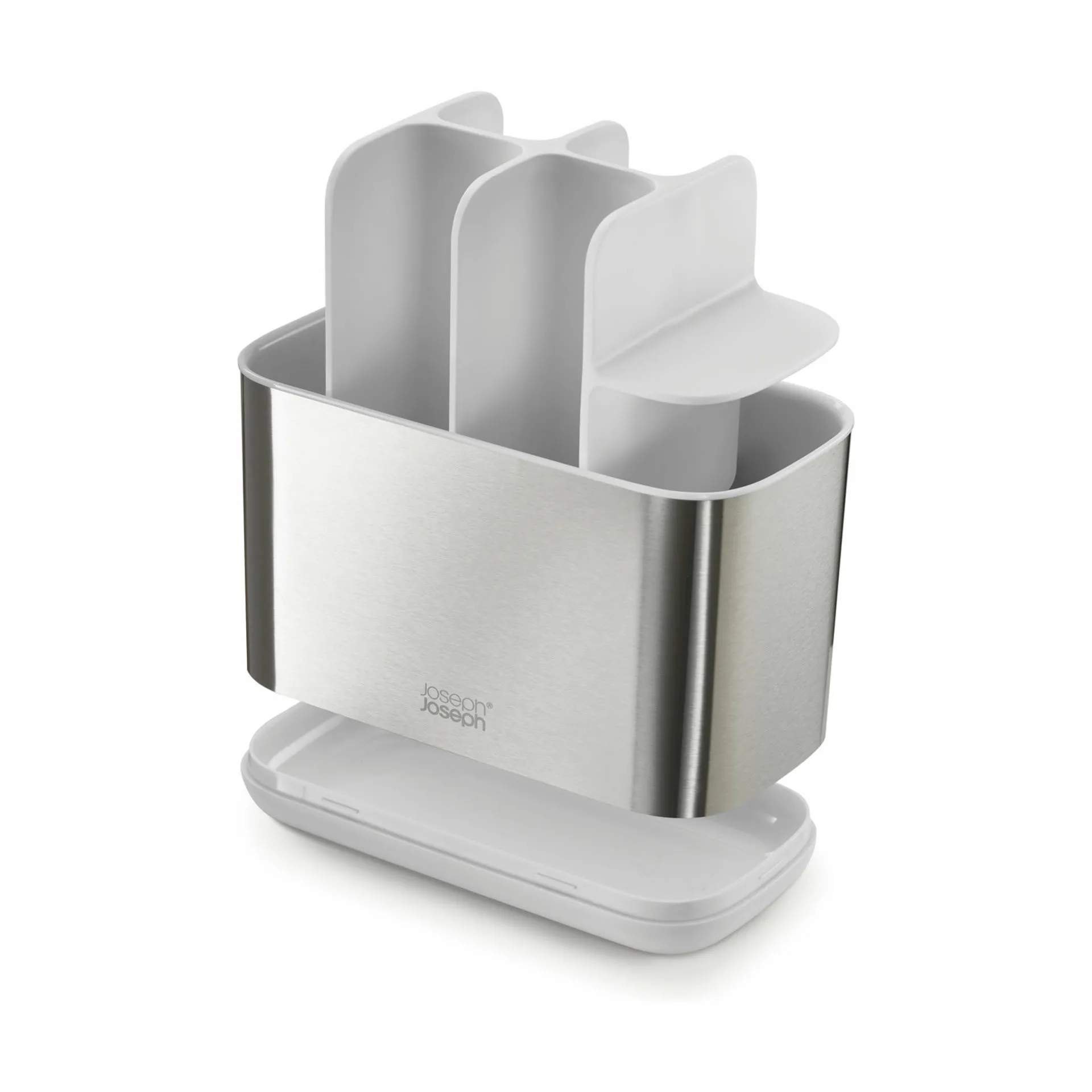 Joseph Joseph Tandbørsteholdere EasyStore Tandbørsteholder i Sølvfarvet, 18 cm, 4