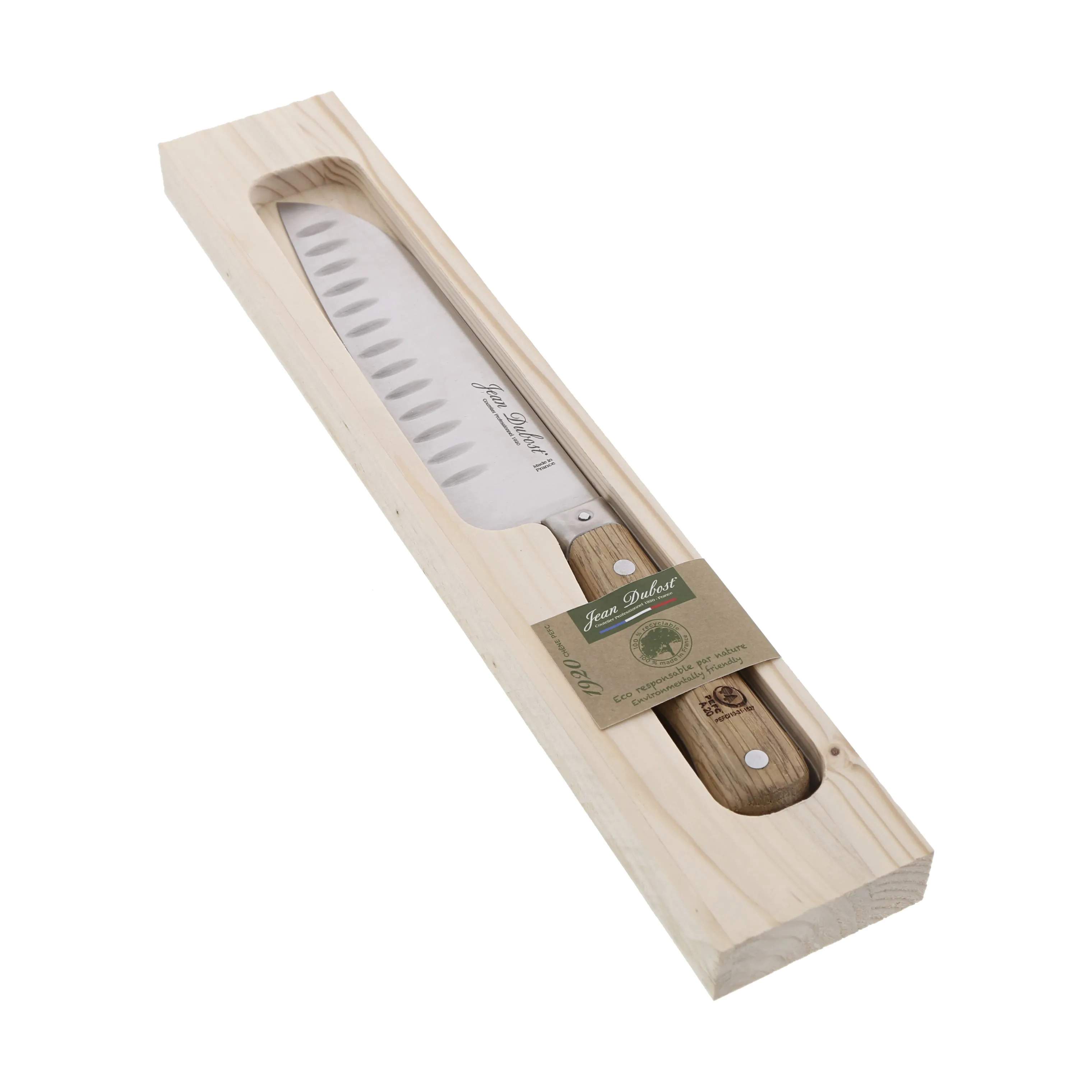 1920 Santokukniv, brun, large