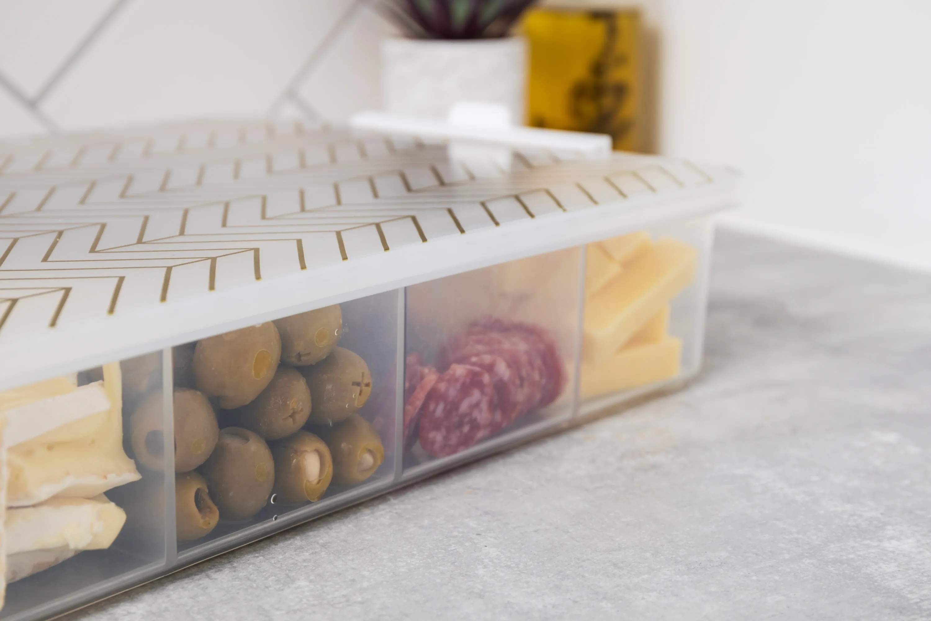 Farberware Opbevaringsbokse Snacklebox Snackboks i Hvid, 2