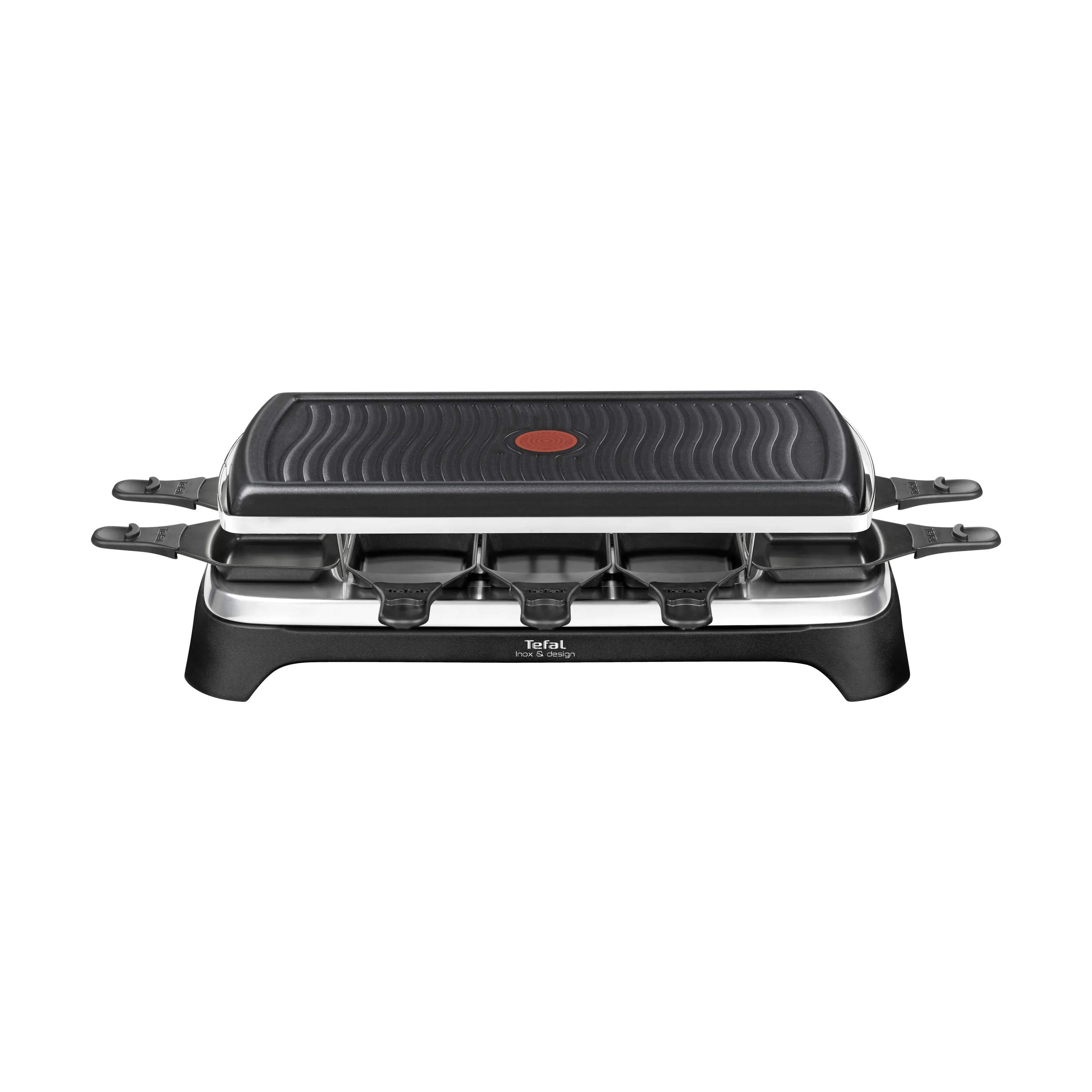 Tefal Racletter Inox & Design Raclette i Sort, 1