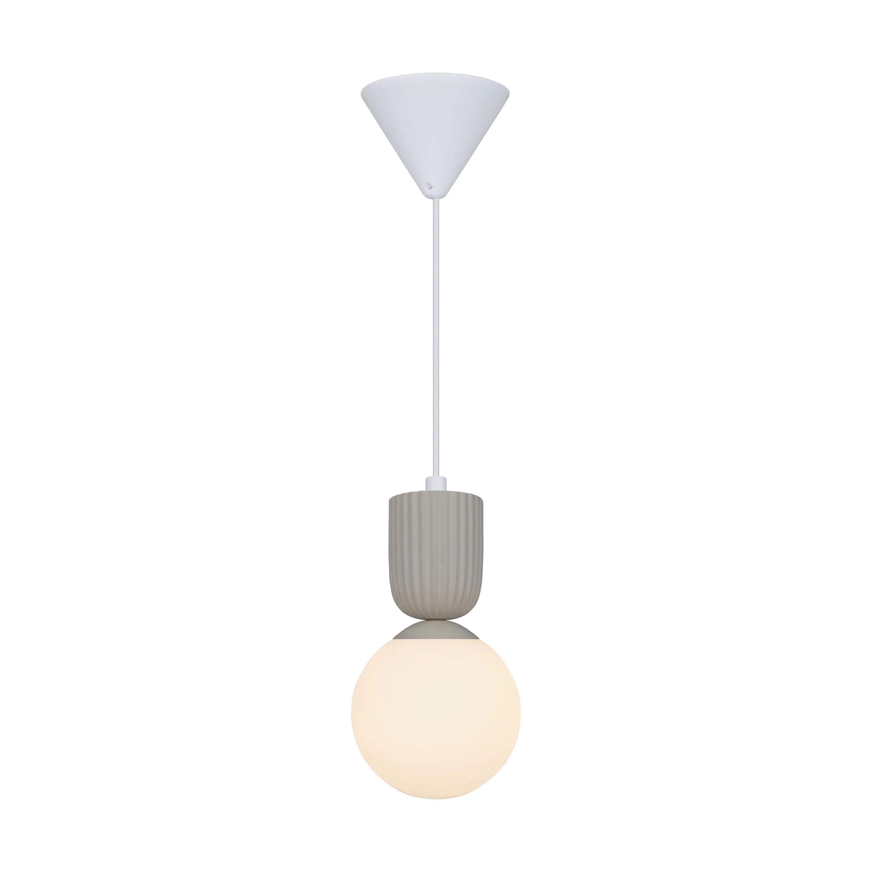 Nordlux Pendler Sadie Pendel i Beige / Opal, 6