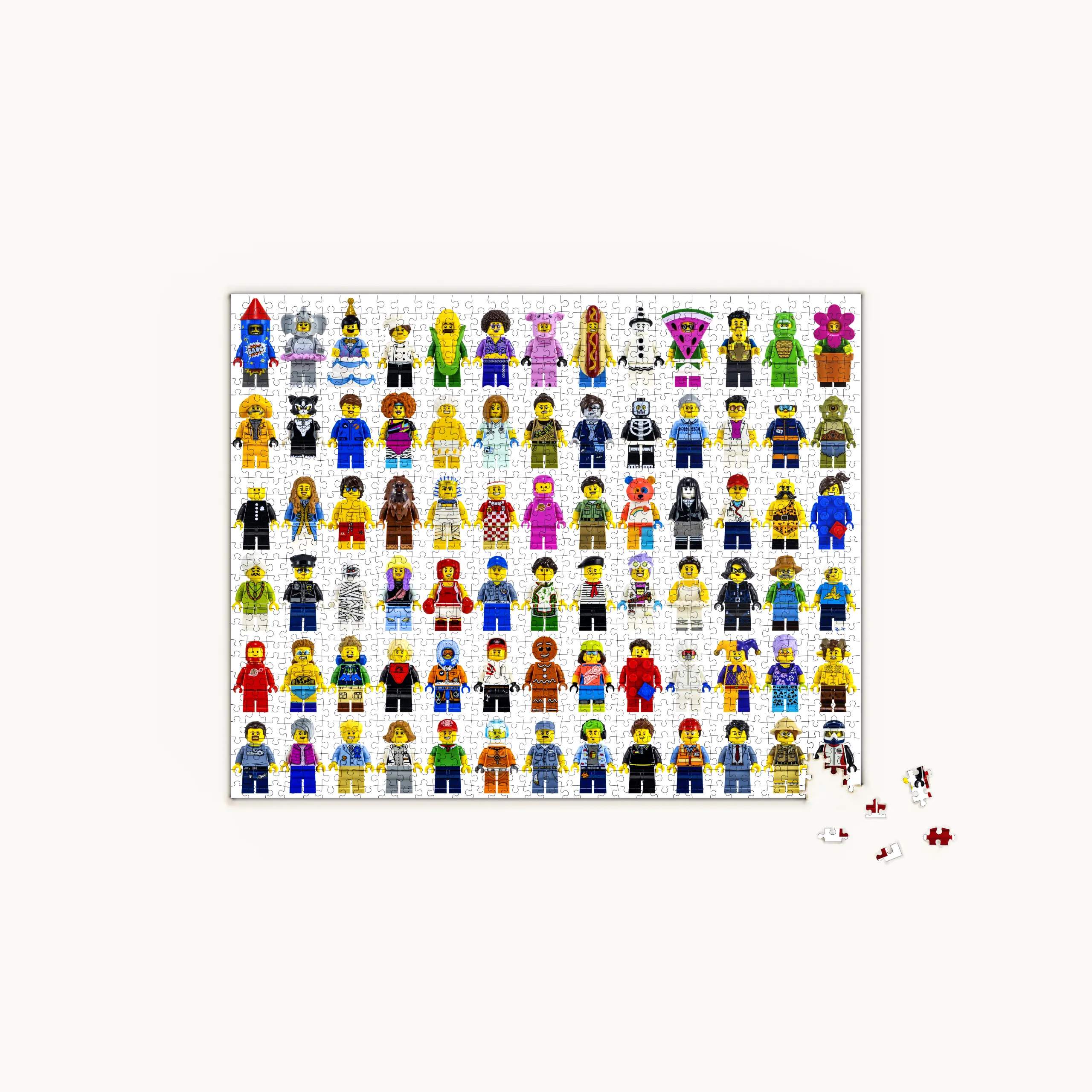 LEGO Puslespil Puslespil - Minifigurer i multifarvet, 2