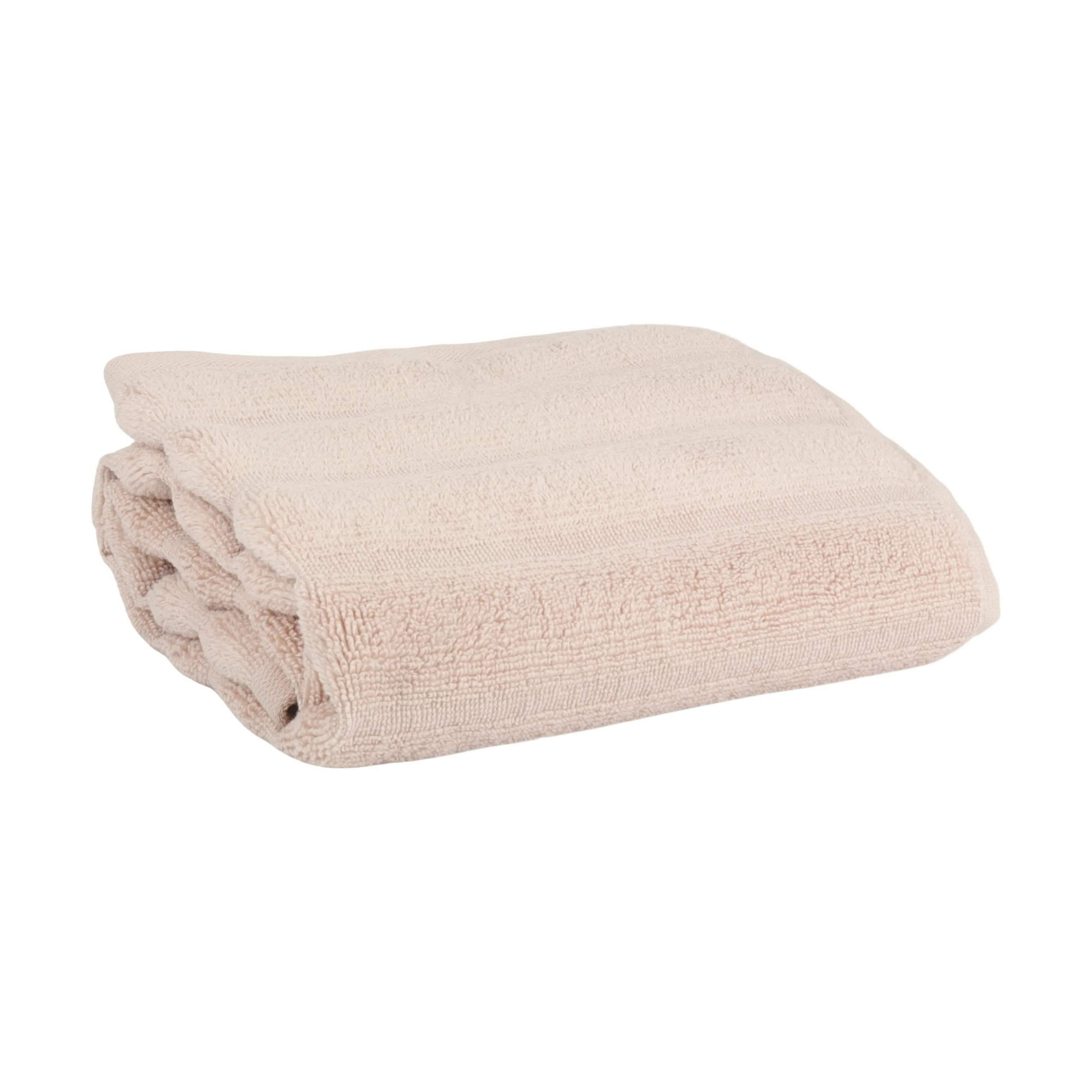Håndklæde, rosa, large