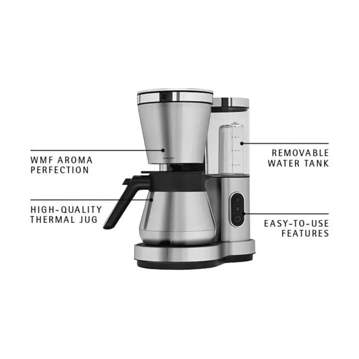 WMF Kaffemaskiner Lono Thermo Kaffemaskine i Sølvfarvet, 4
