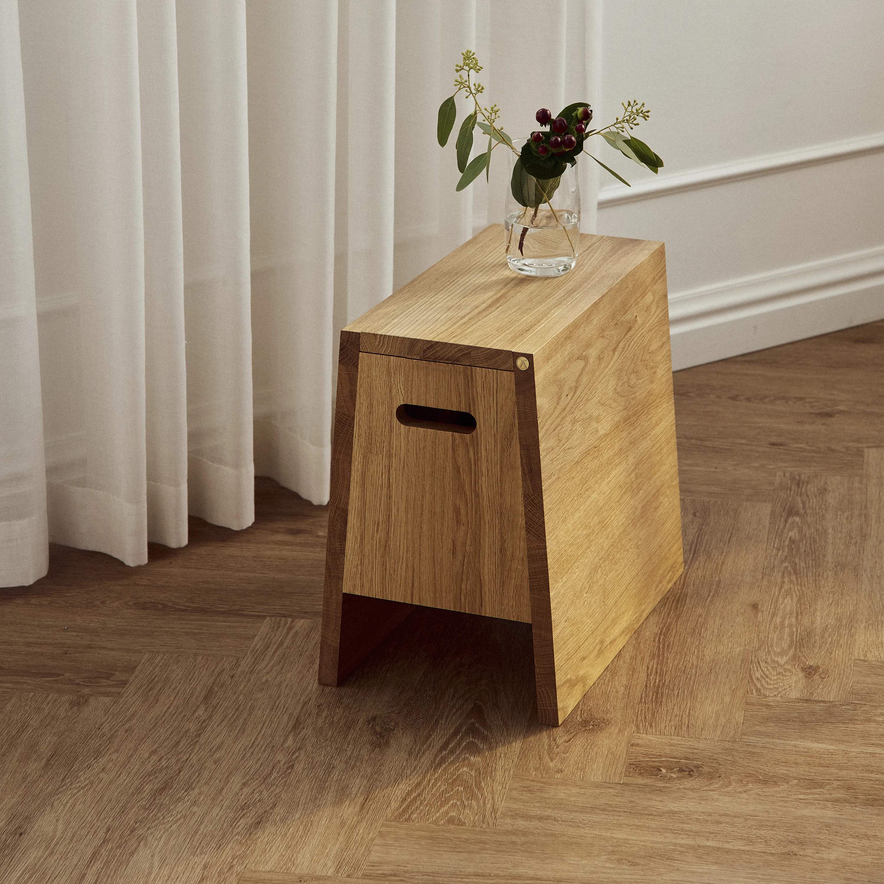 Andersen Furniture Skamler Plinth Skammel i Oak, 3