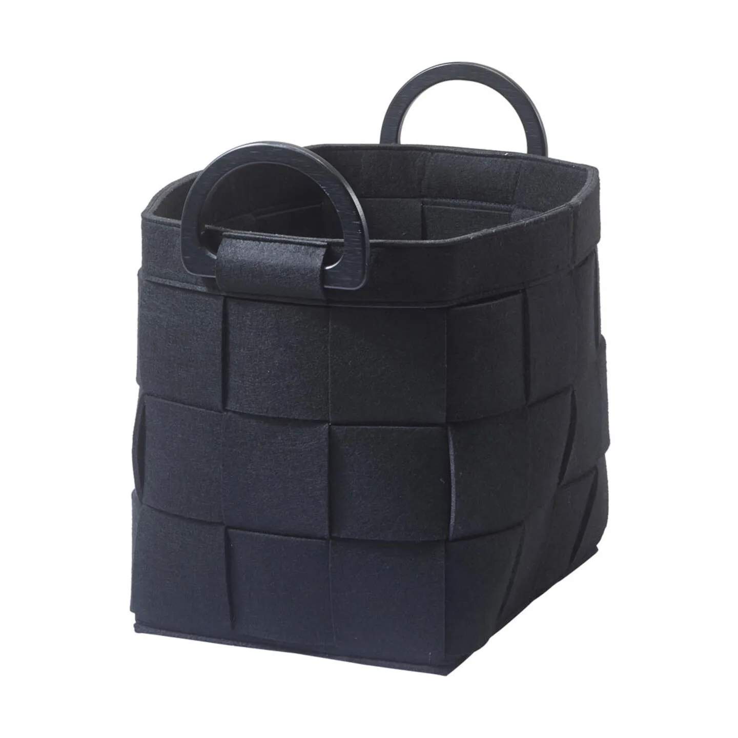Aquanova Kurve Dix Opbevaringskurv i Sort, 32 cm, 2