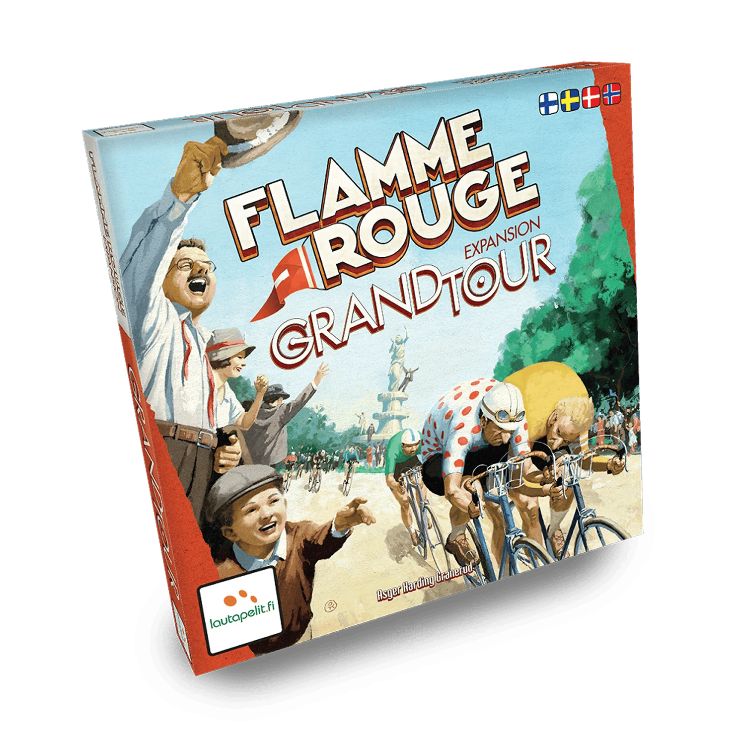 Spilbræt Spil Flamme Rouge - Grand Tour i Multifarvet, 1