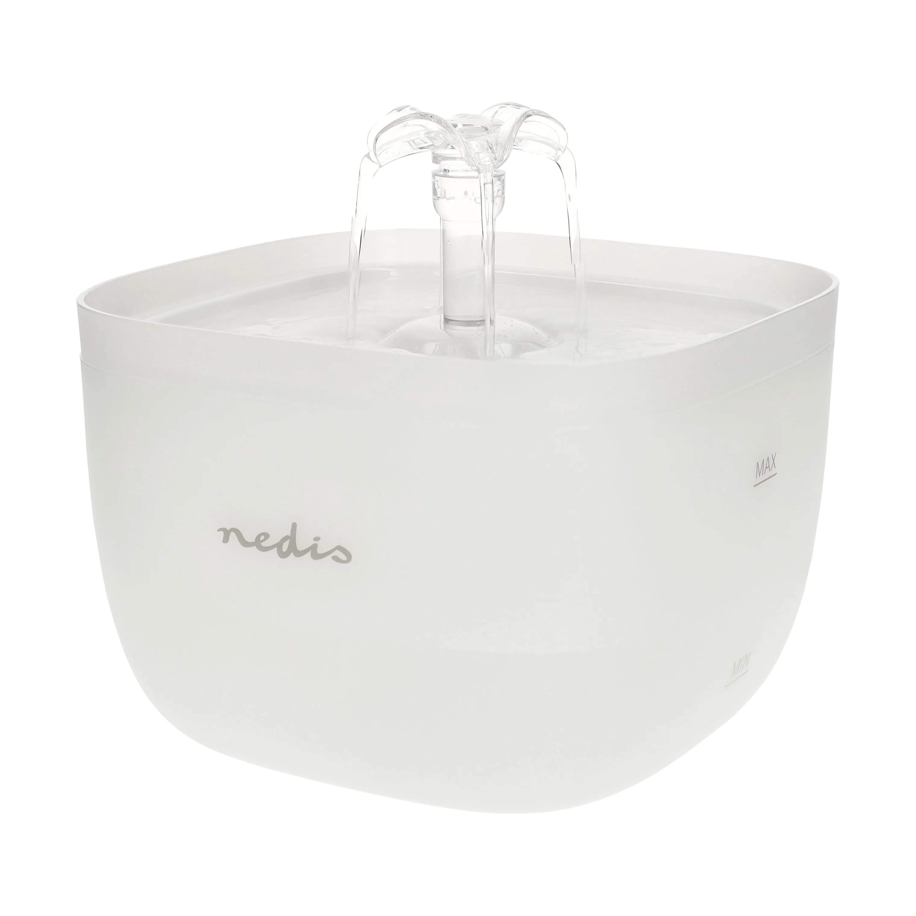 Nedis Tilbehør til kæledyr Drikkefontæne i Hvid, 1