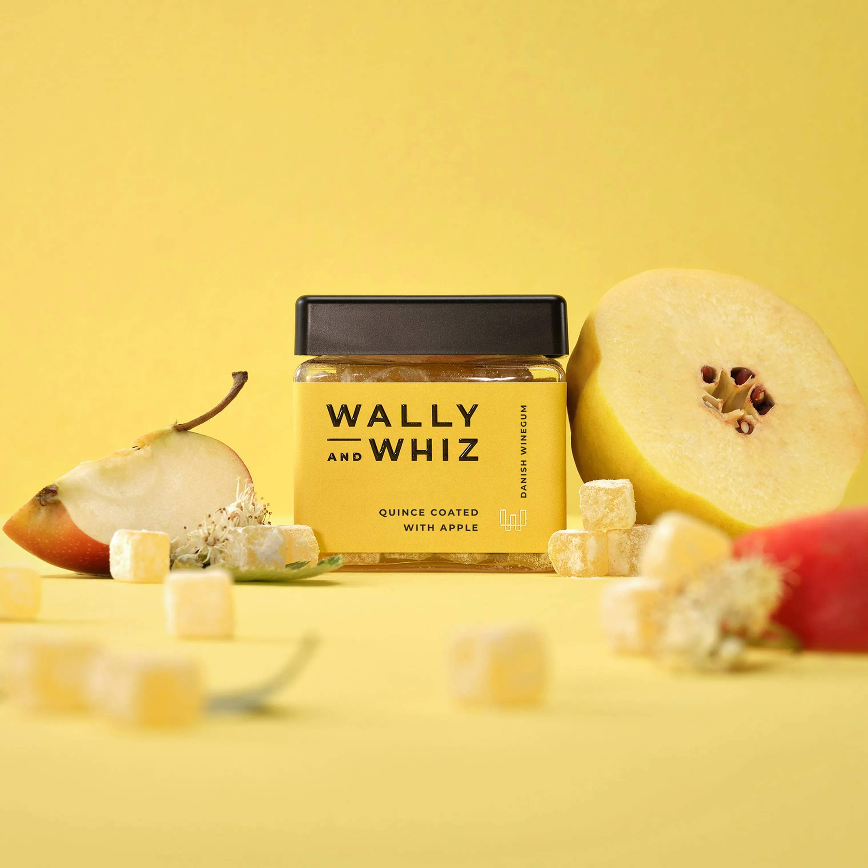 Wally and Whiz Søde sager Vingummi - Kvæde med æble i 140 gram, 2