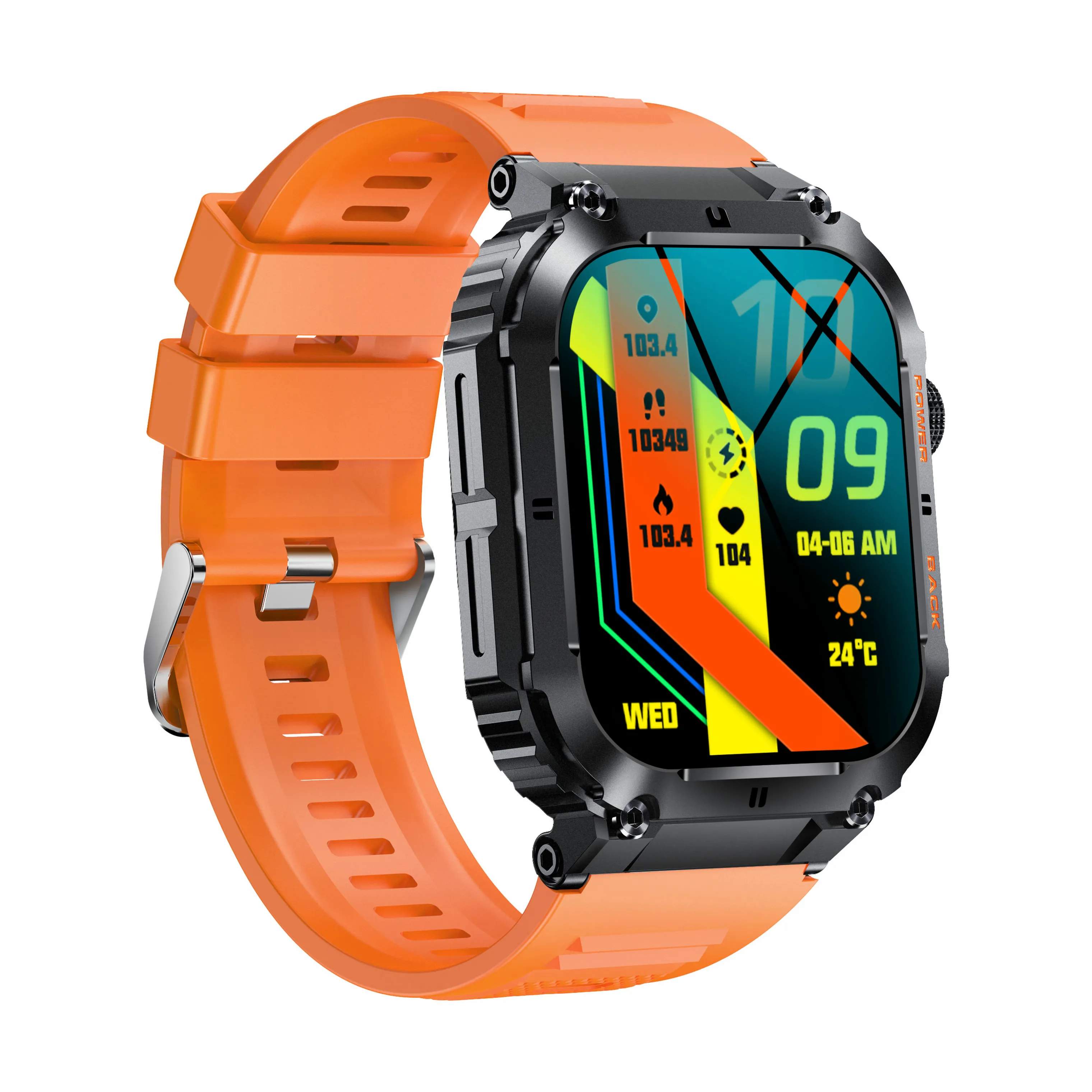 Smartwatch SWC-191, orange, large