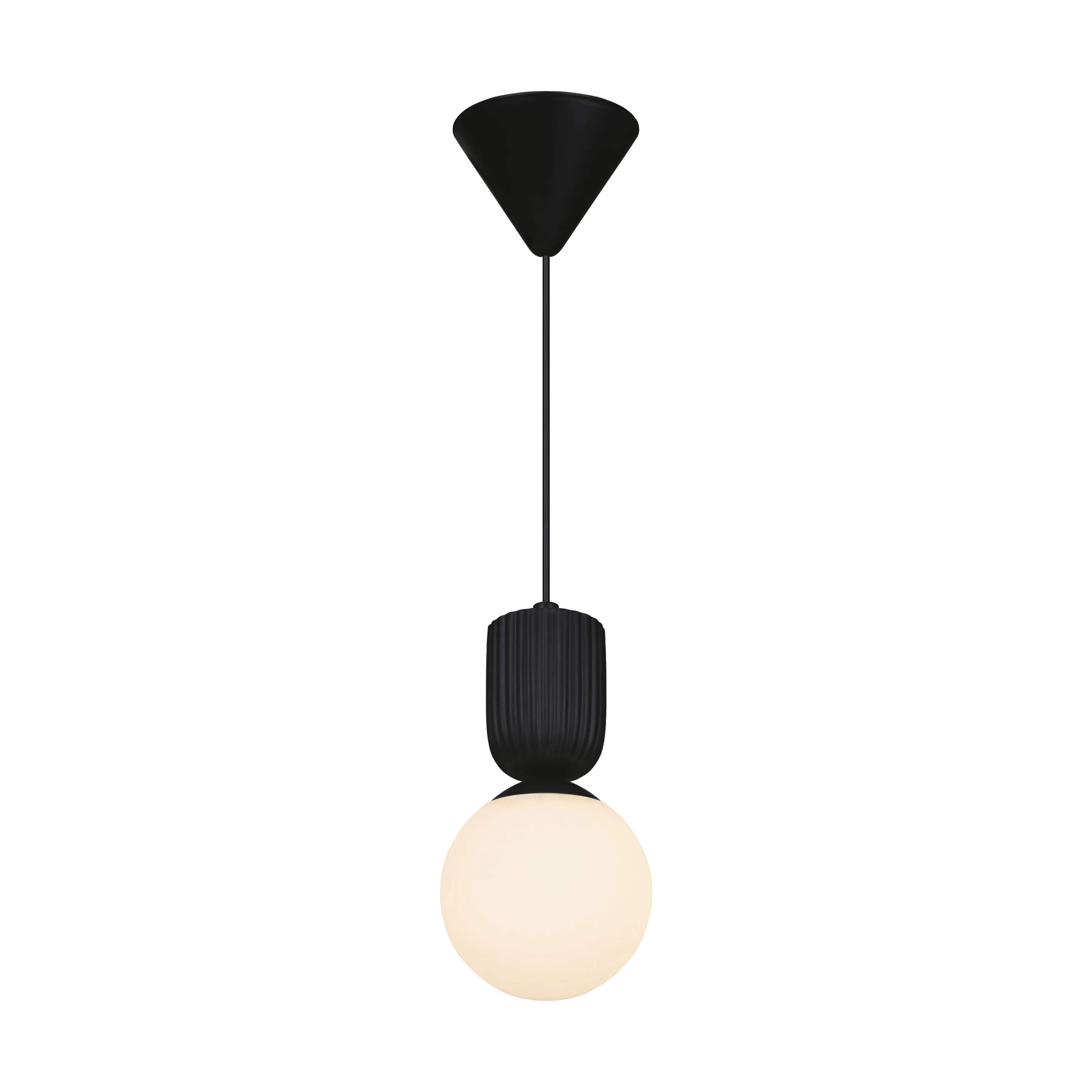Nordlux Pendler Sadie Pendel i Sort / Opal, 7