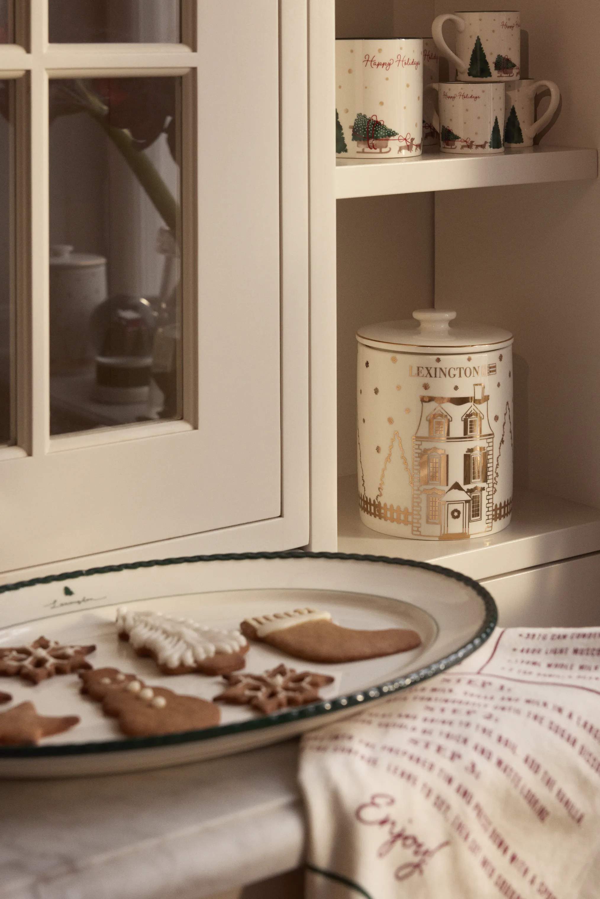 Lexington Serveringsfade Holiday Collection 2025 Serveringsfad i White, 2