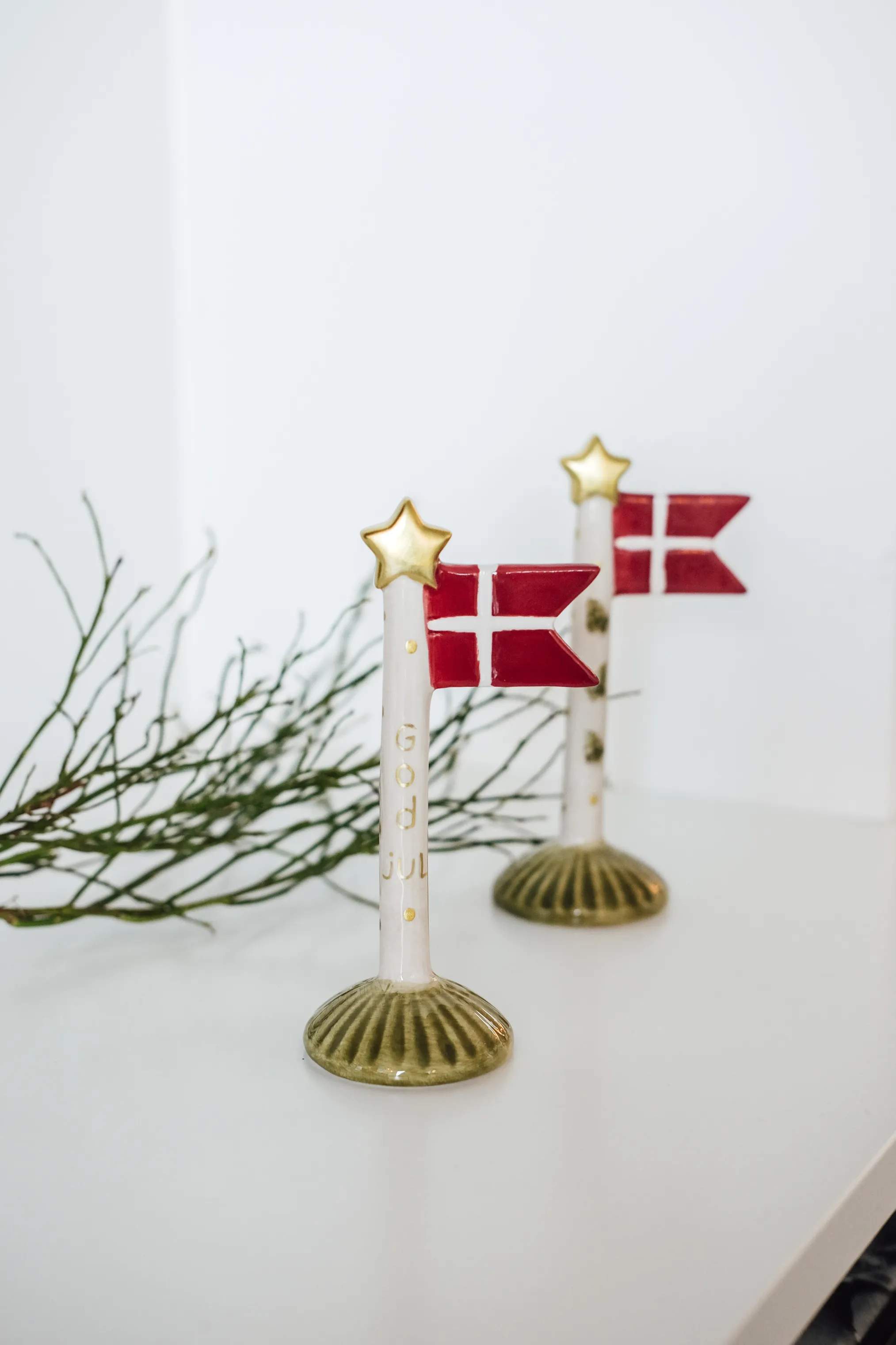 Speedtsberg Bordflag Flag - God jul i flag - God jul, 2